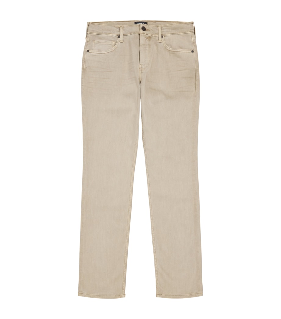 PAIGE Mens Federal Slim-Straight Jeans Vintage Rosewood Image 1