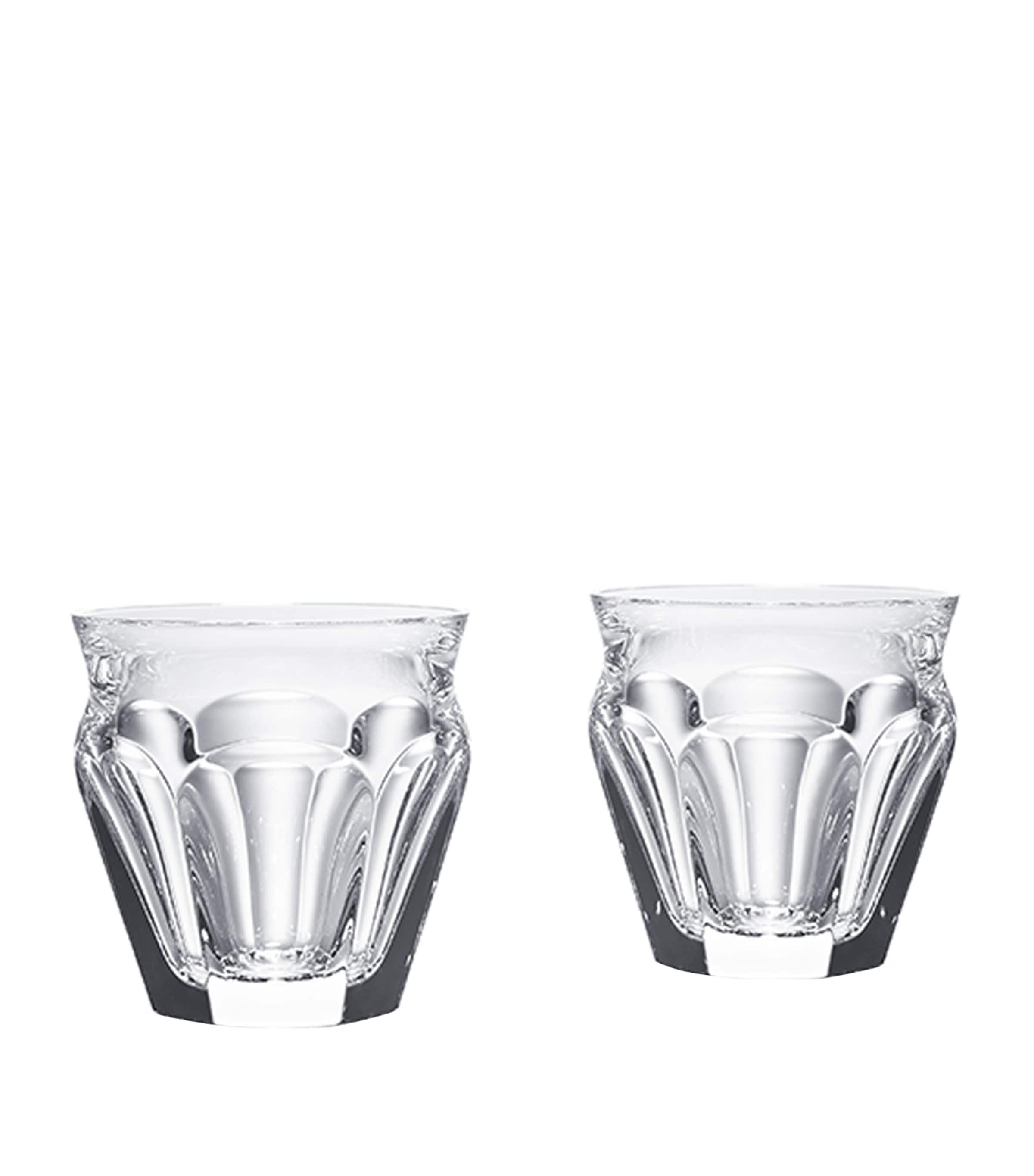 Baccarat Set Of 2 Harcourt Talleyrand Crystal Tumblers