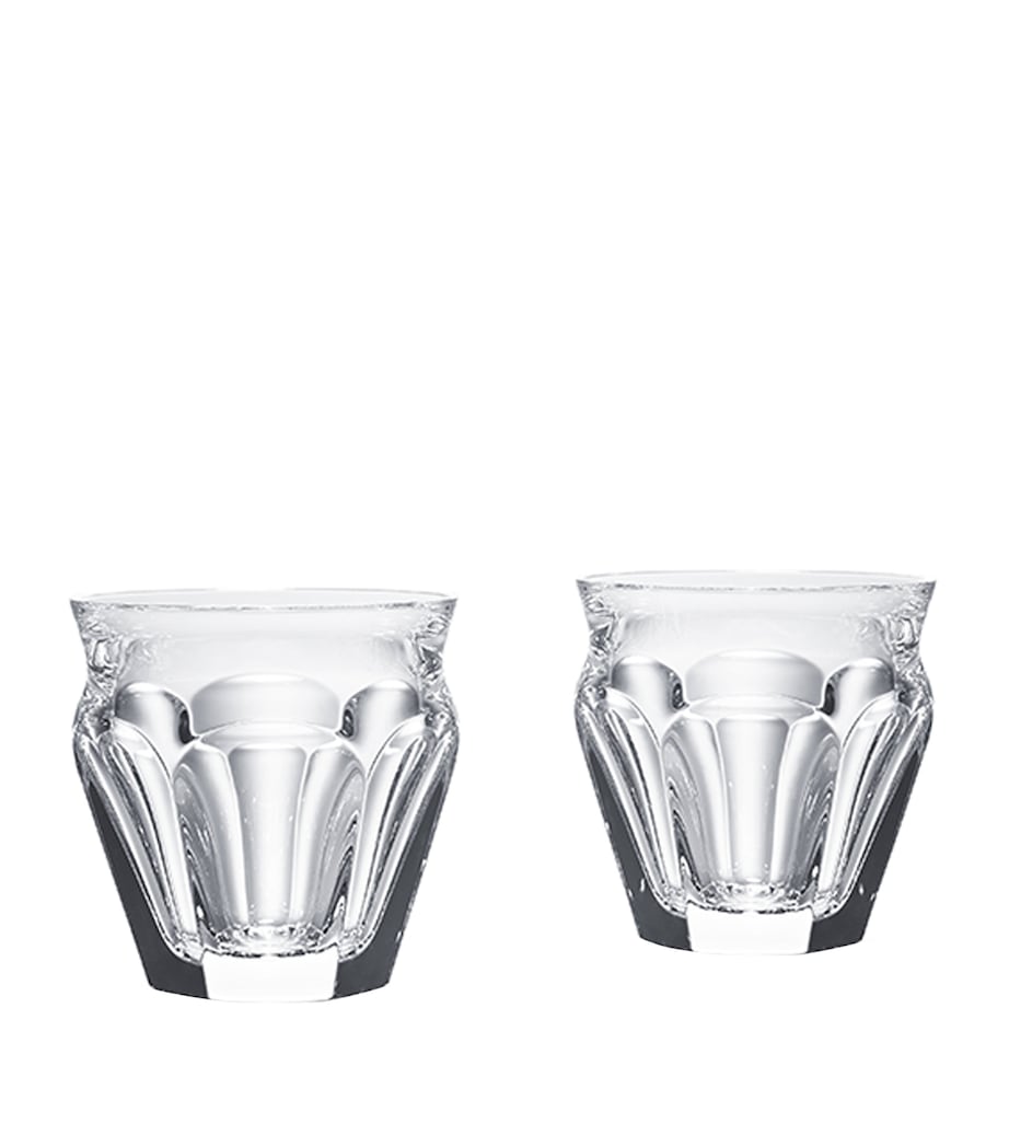 Set of 2 Harcourt Talleyrand Crystal Tumblers (230ml) NO COLOUR Image 1