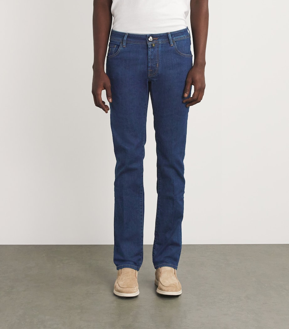 Crocodile-Patch Nick Slim Jeans 826D Image 3