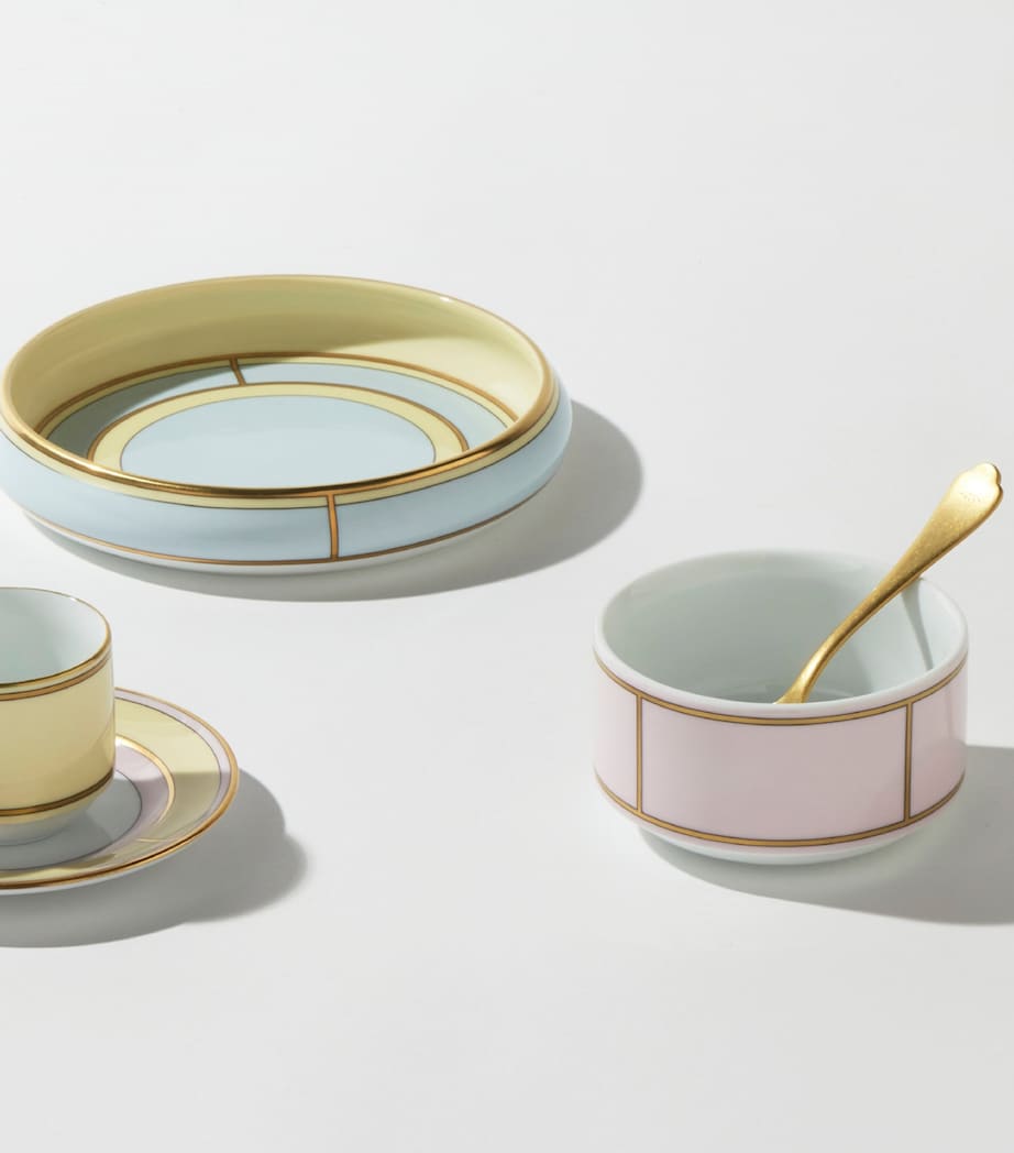 GINORI 1735 Porcelain Colonna Diva Rosa Small Bowl (10cm) Image 3