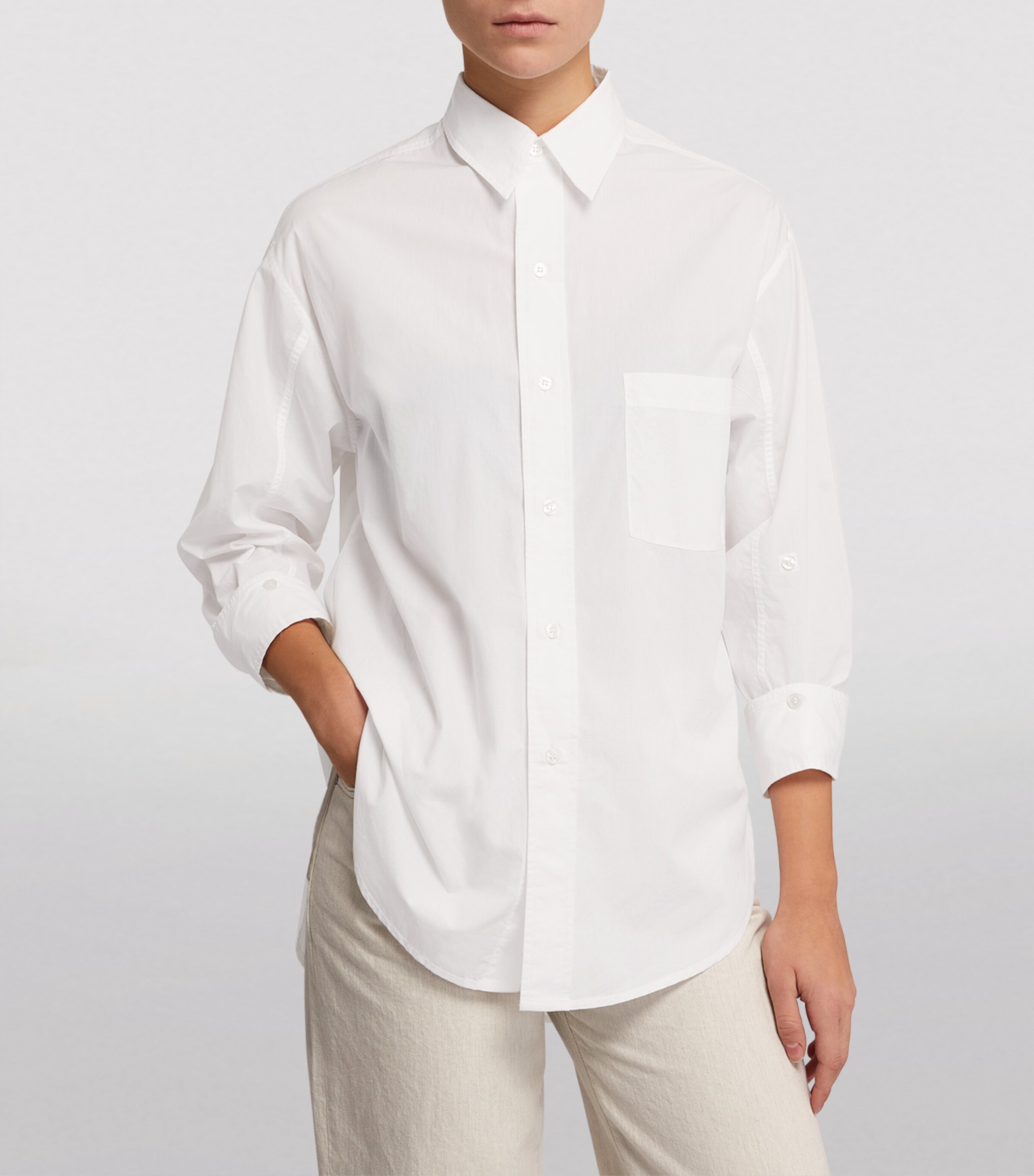 Cotton Kayla Shirt OPTIC WHITE Image 3
