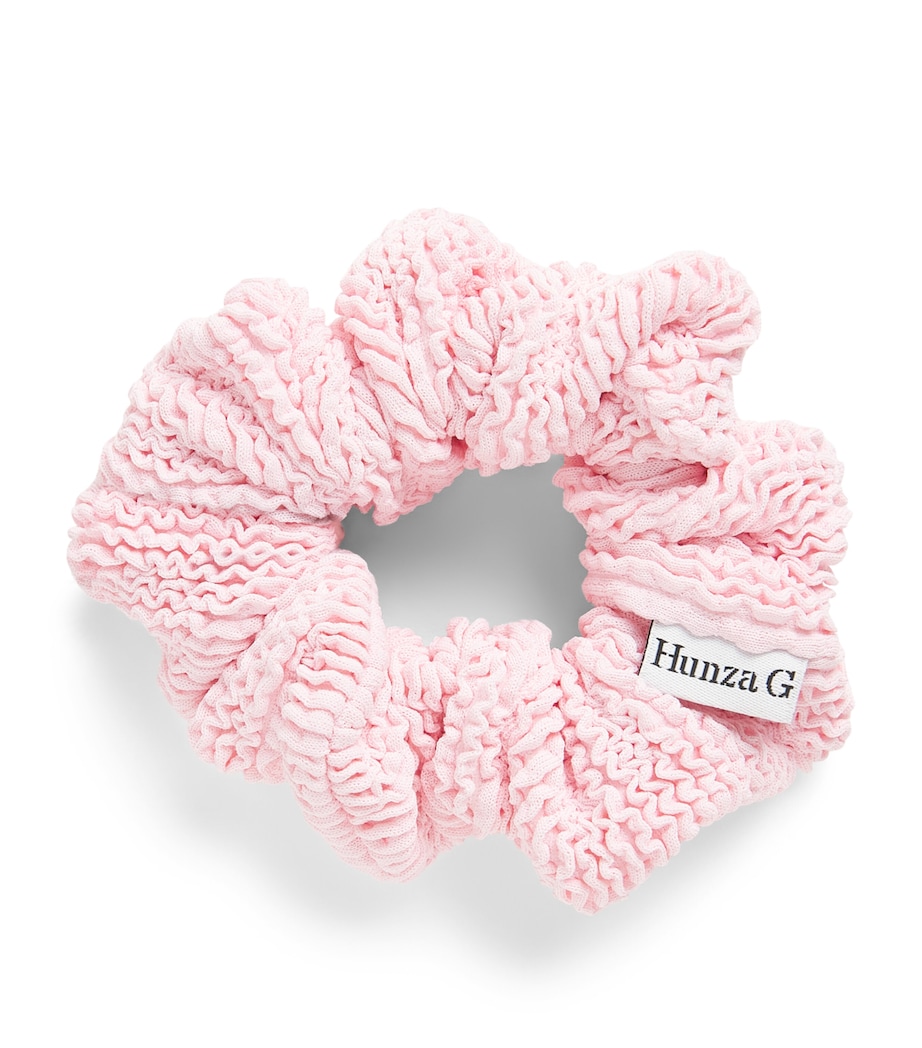 Hunza G Crinkle Scrunchie Ballet Pink Image 1