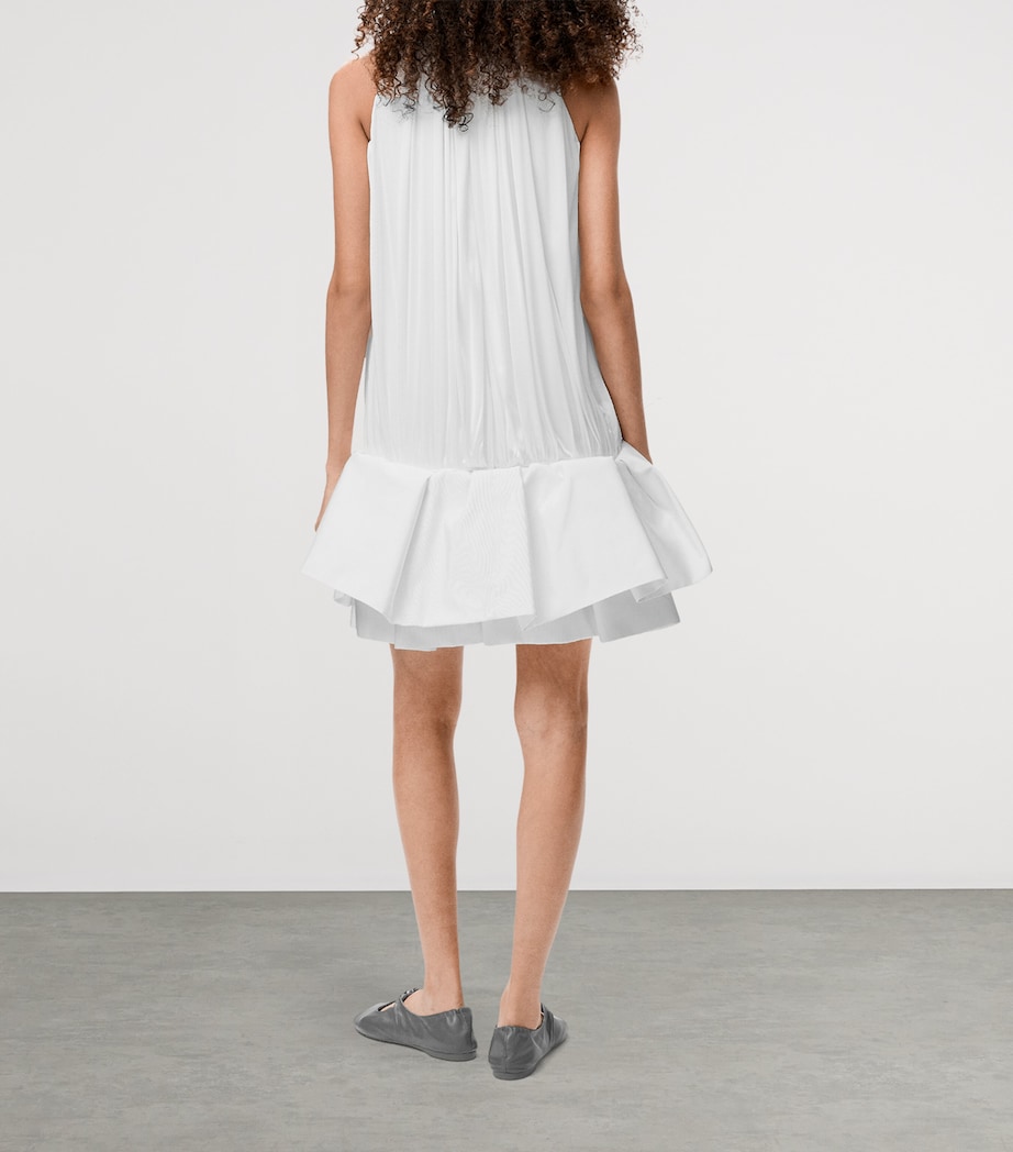 Flamenco Mini Dress WHITE Image 3