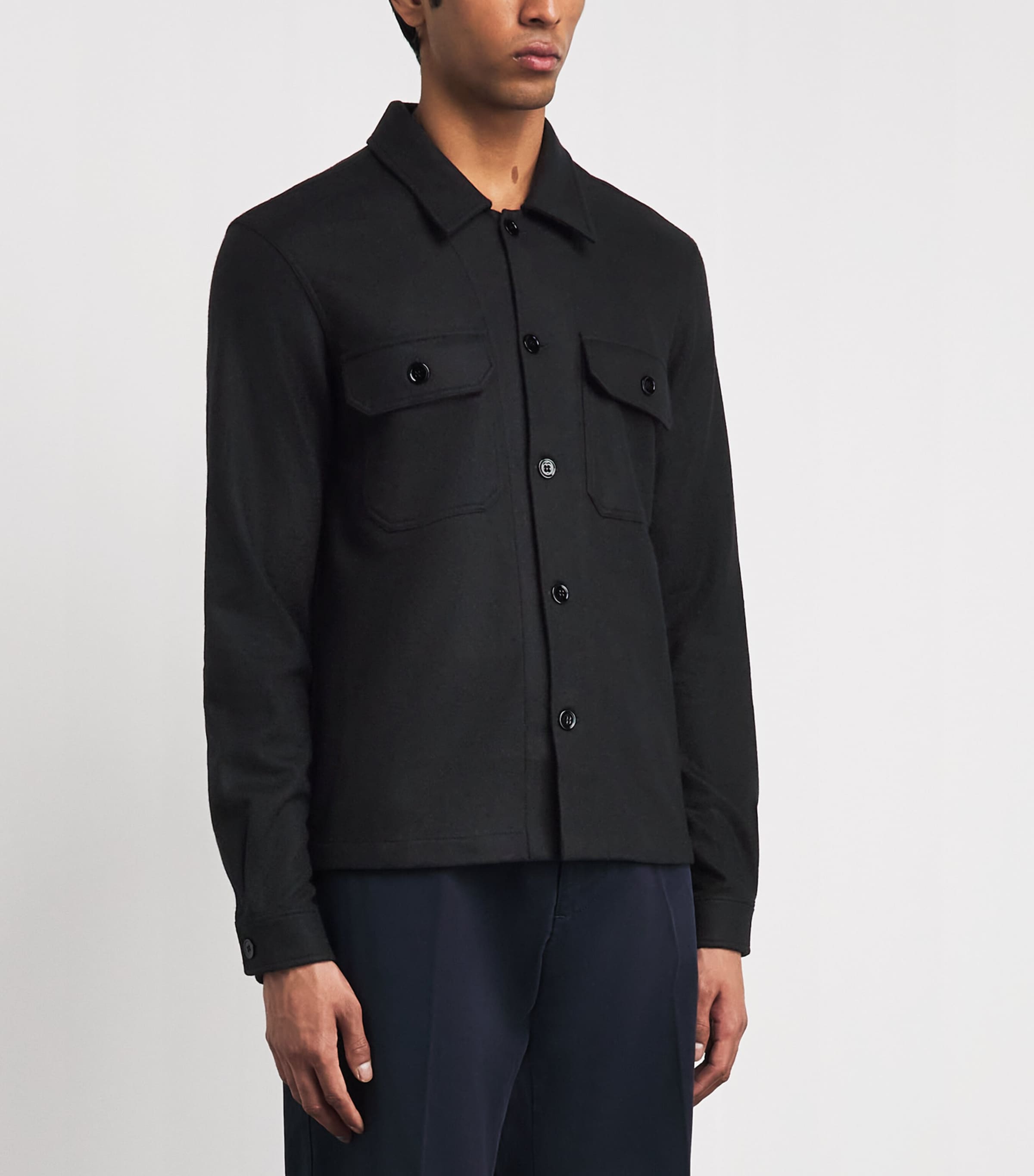 TOM FORD Mens Cashmere Shirt Naa Image 4