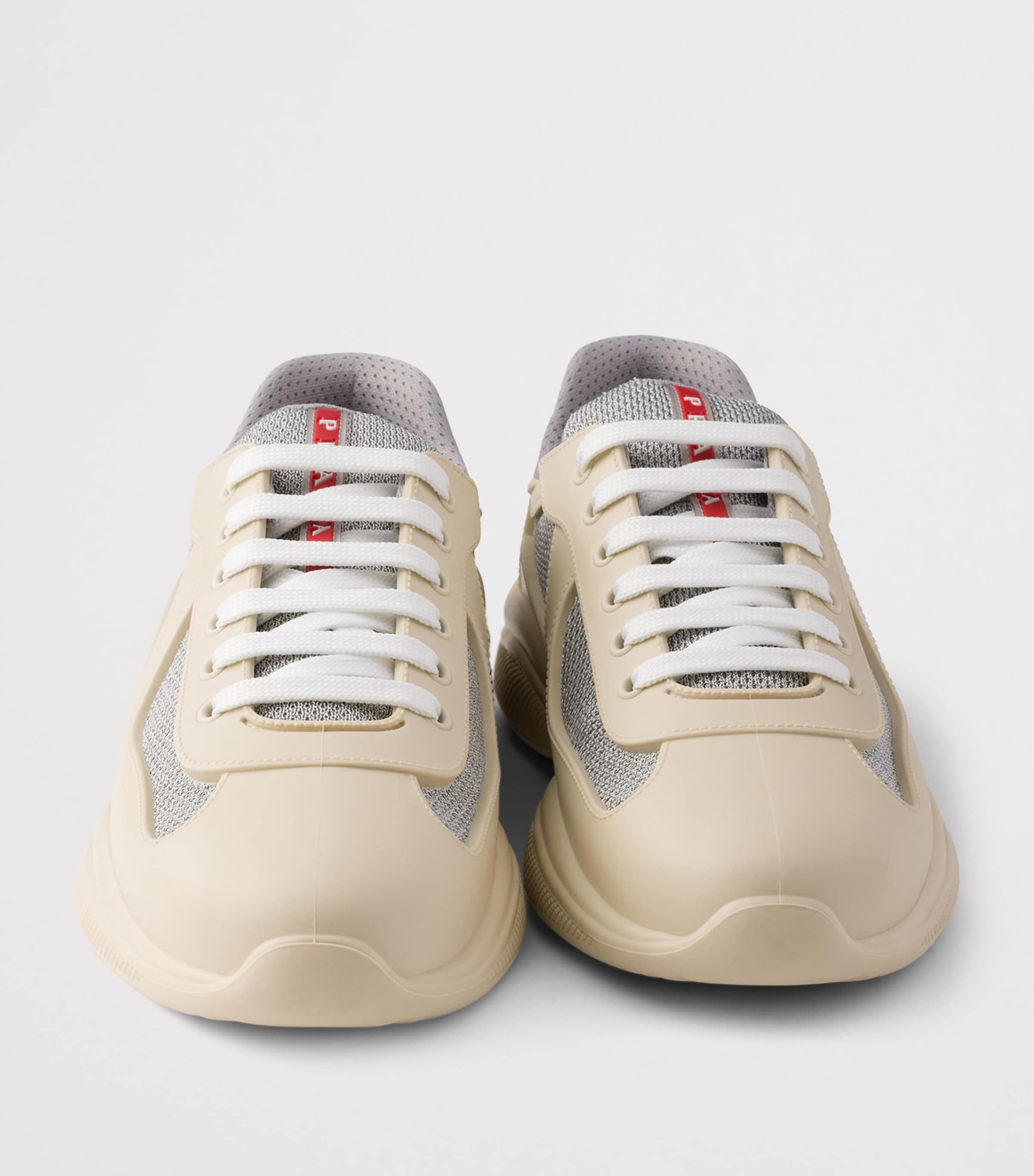 Prada Rubber America's Cup Sneakers Neutral Image 6