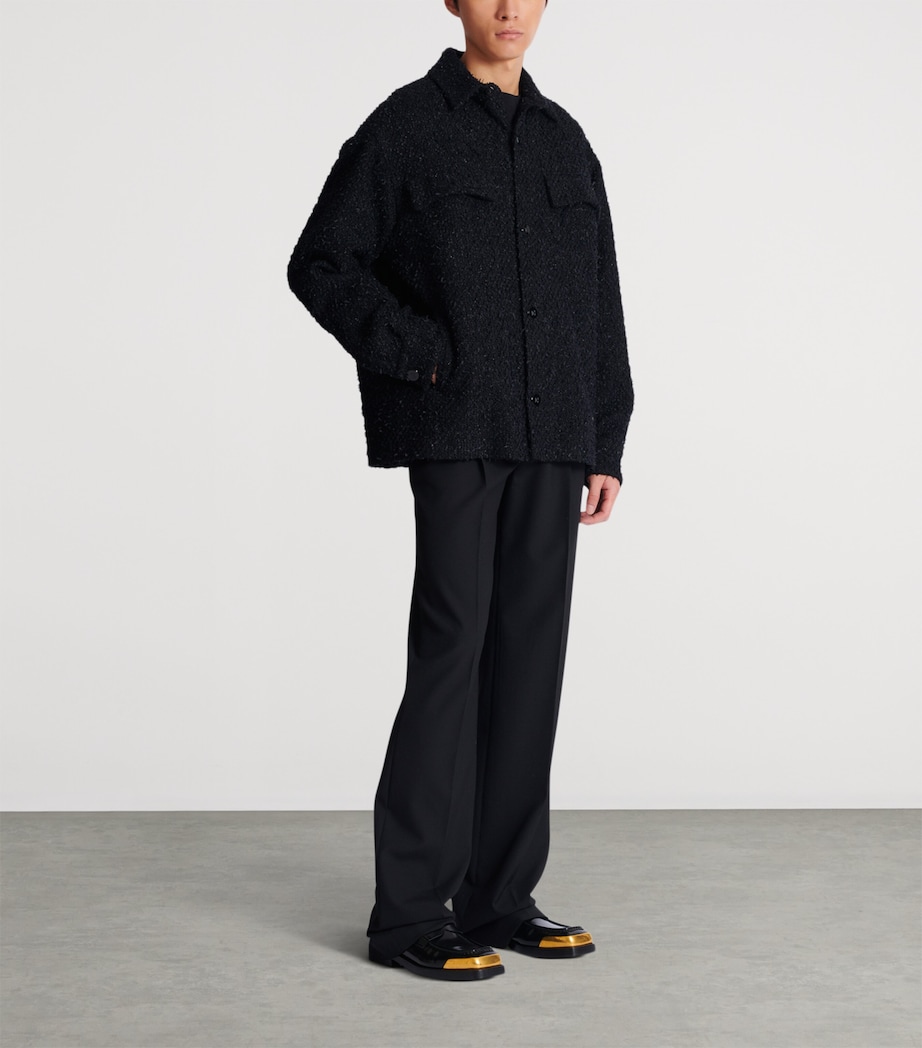 Tweed Overshirt 0PA NOIR Image 2