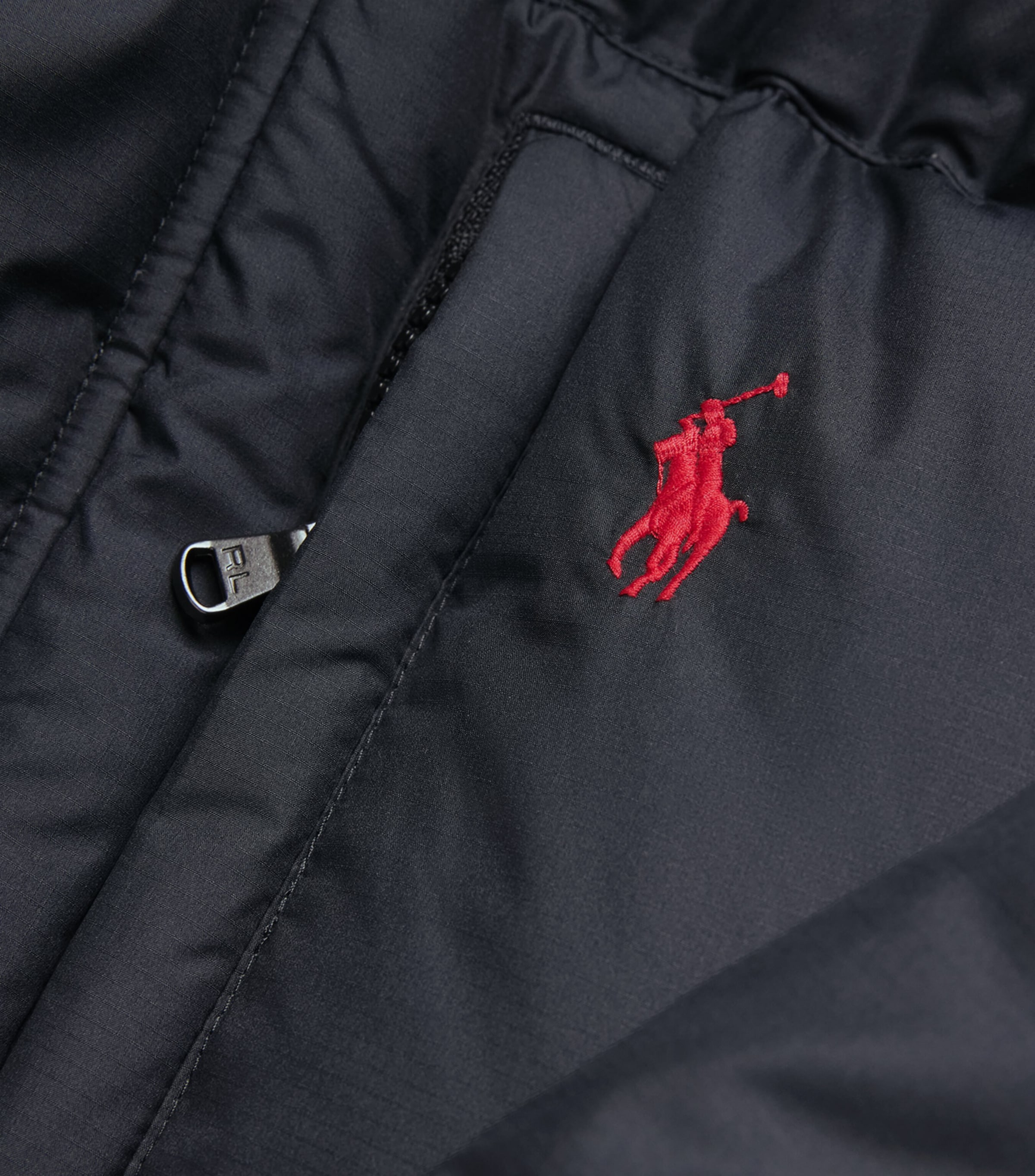 Down Water-Repellent Gorham Coat BLACK Image 5