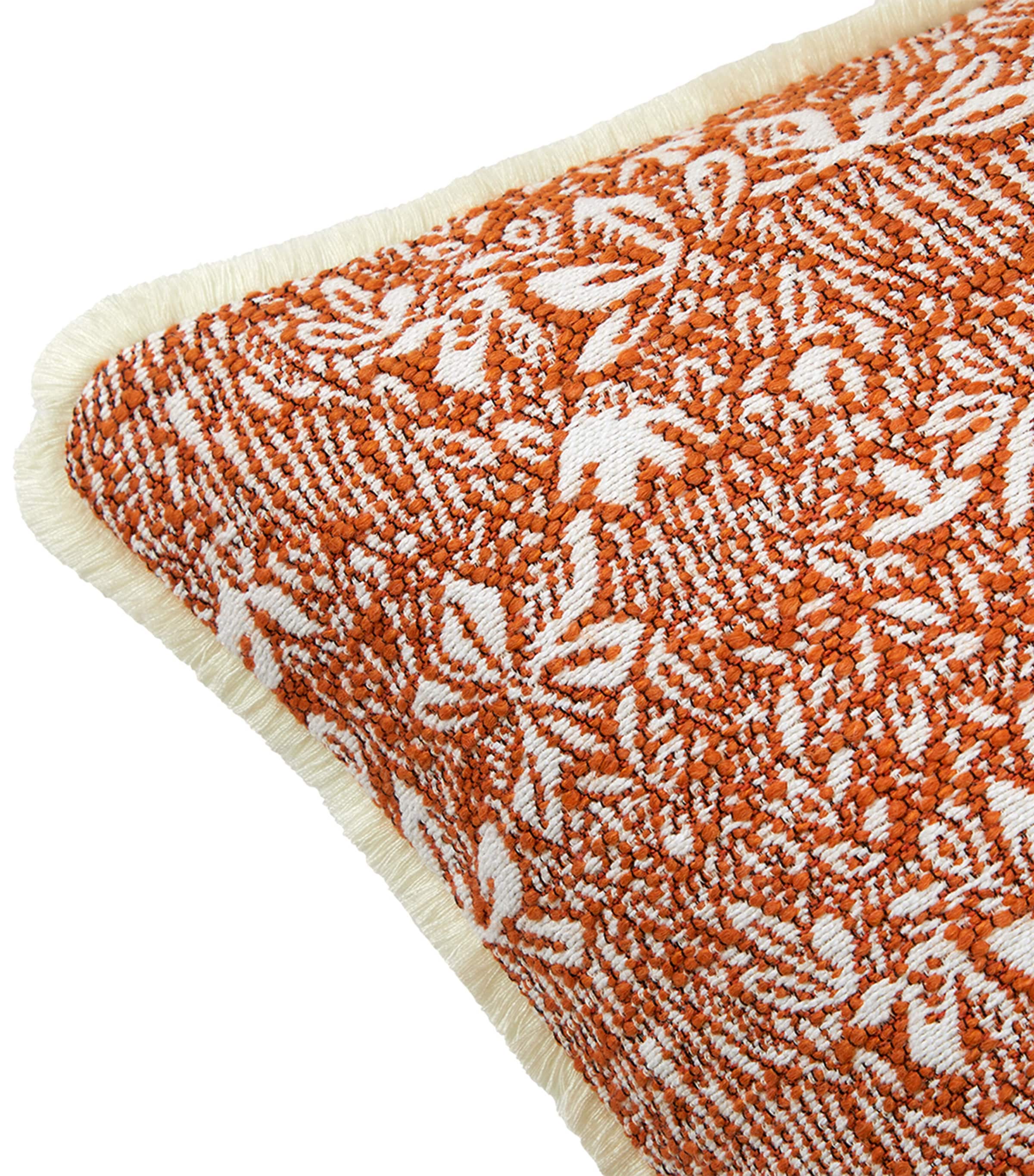 Yves Delorme Eze Square Cushion Cover (45cm x 45cm) Oranger Image 3