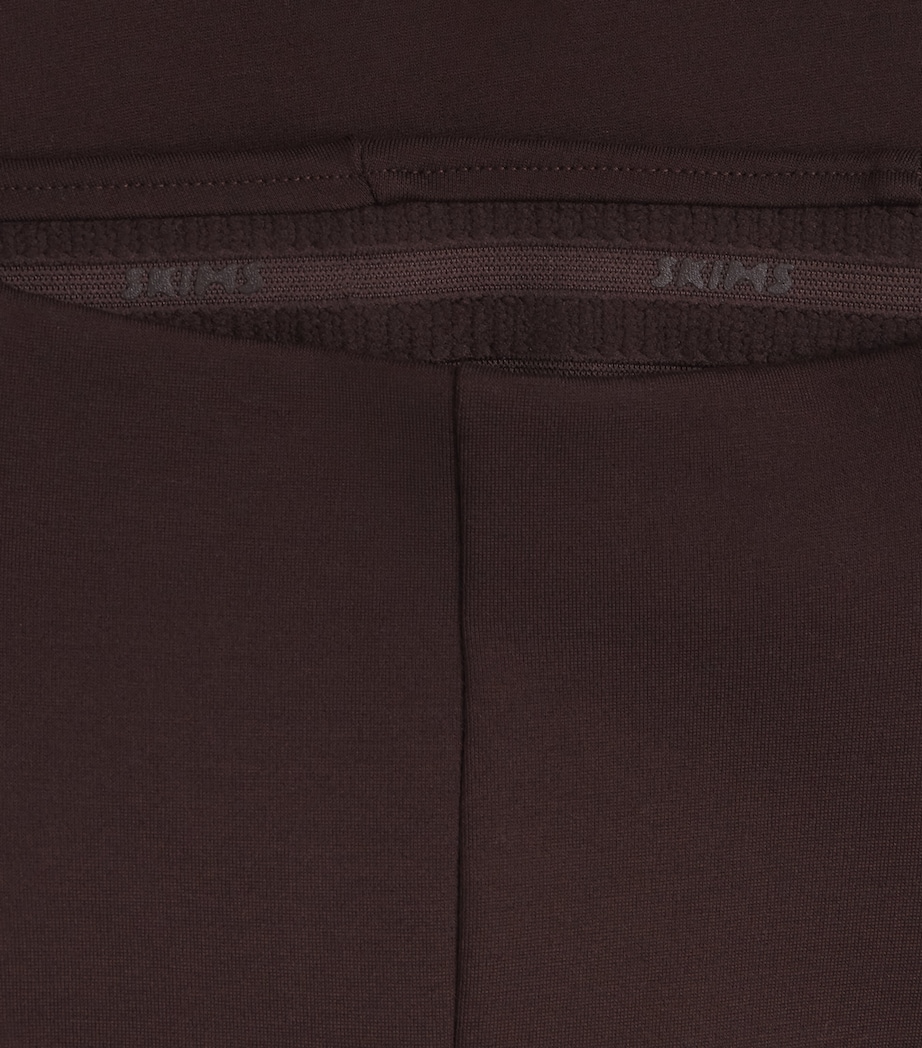 Skims Womens Pintuck Straight Trousers Espresso Image 6