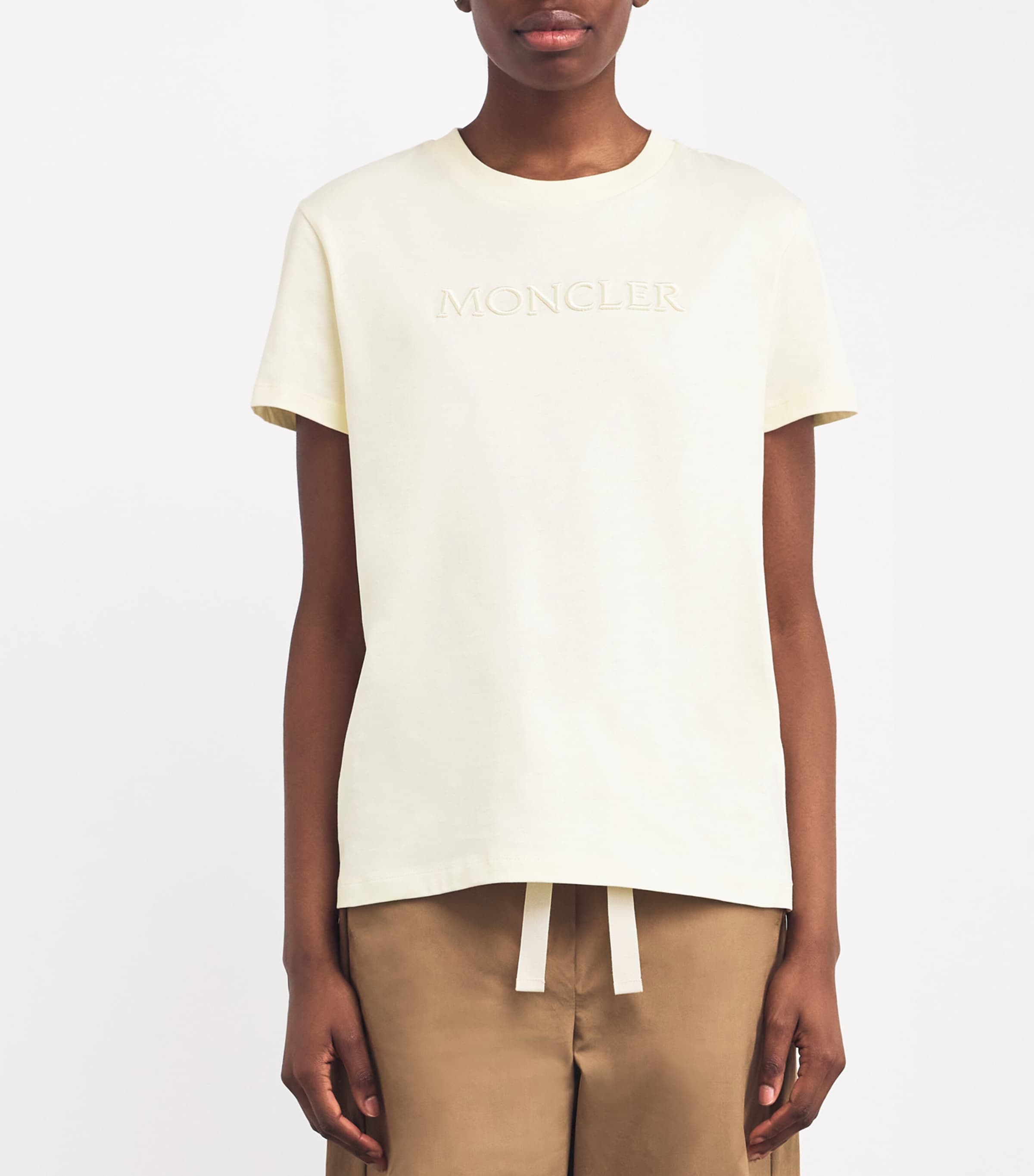 Embroidered Tonal Logo T-Shirt 037 Image 3