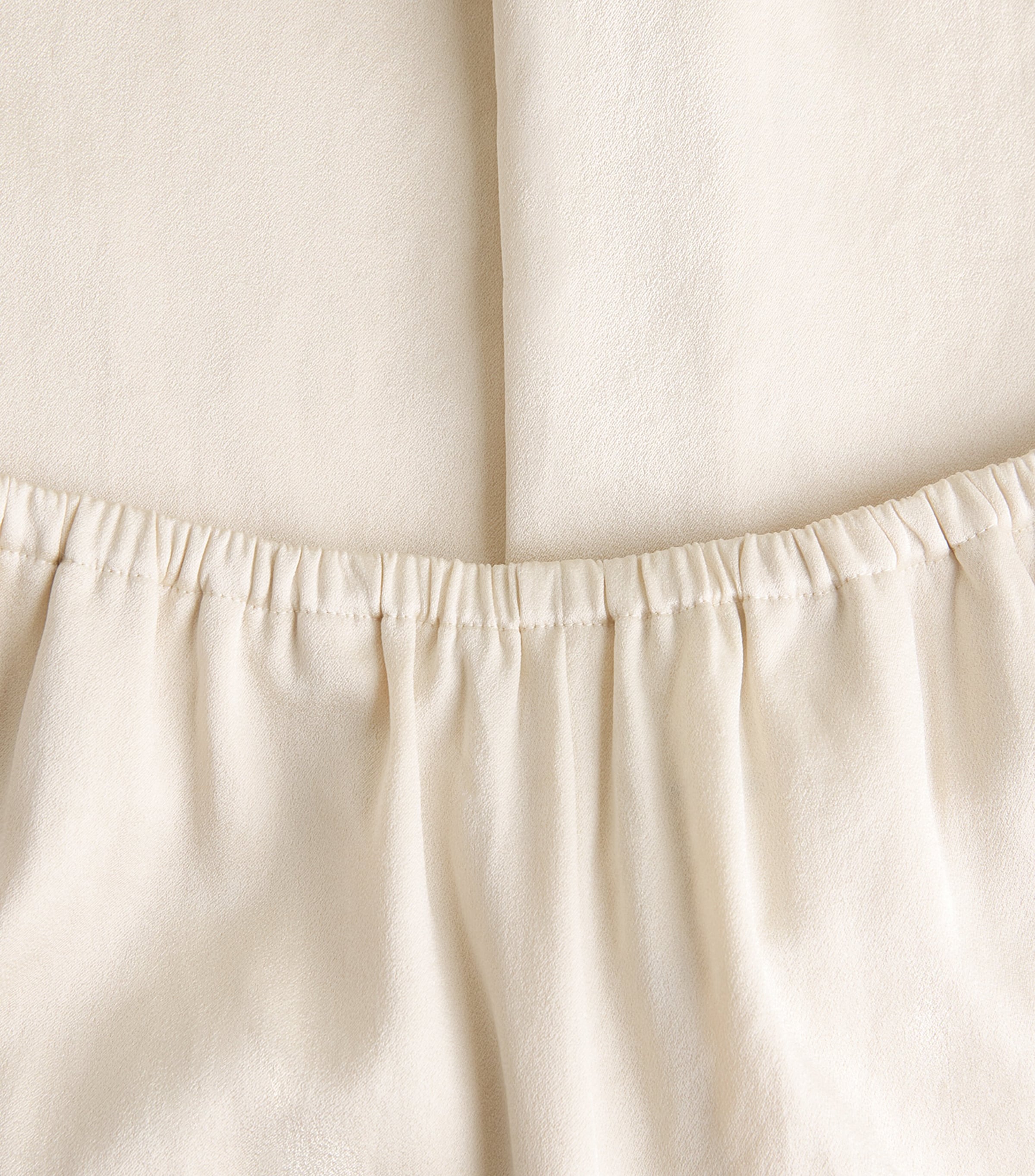 Silk Arvenn Wide-Leg Trousers ECRU Image 5