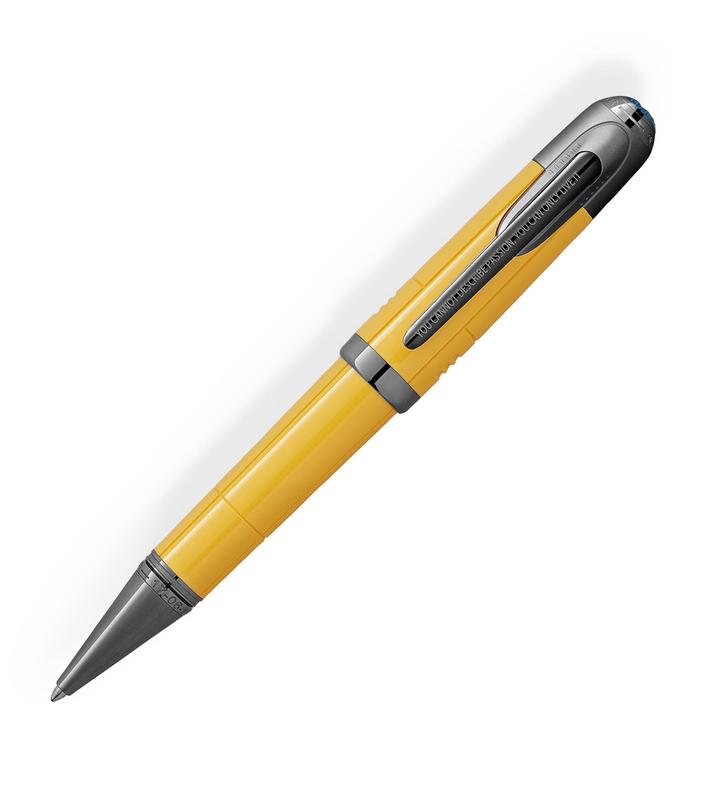 Montblanc Great Characters Enzo Ferrari Ballpoint Pen Yellow Image 2