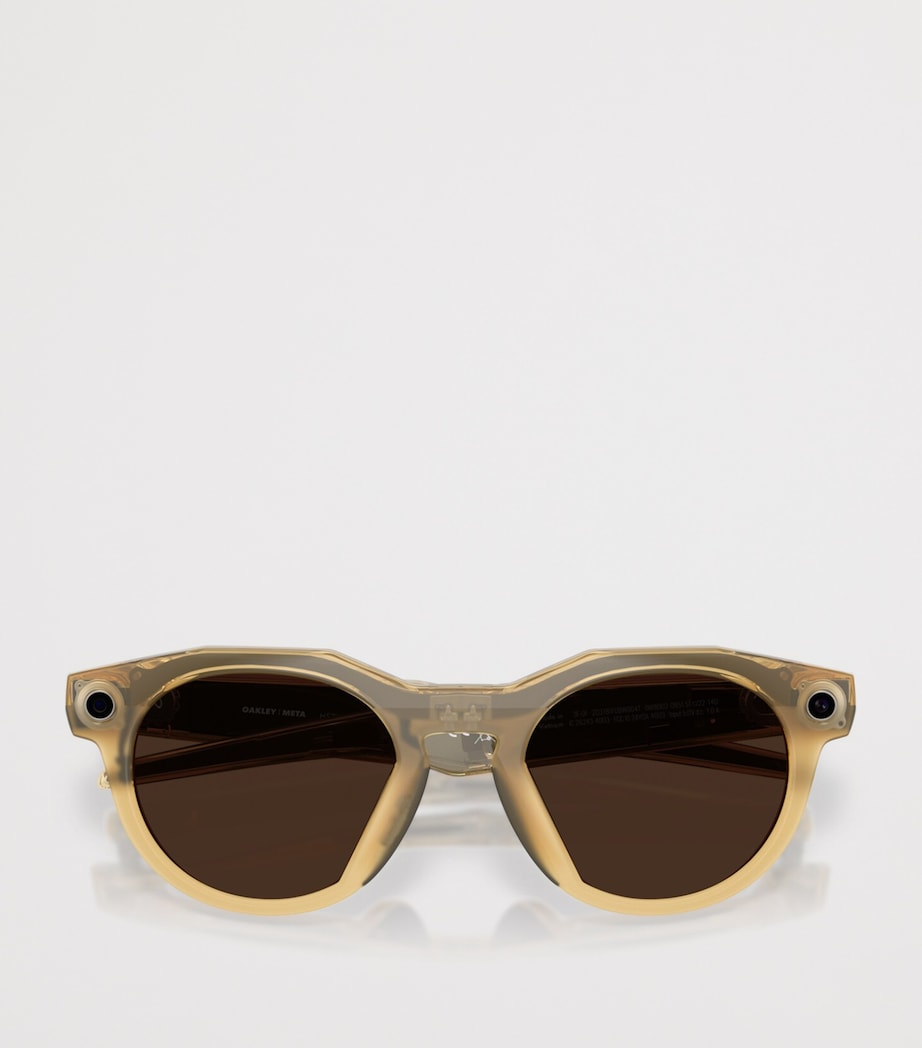 Oakley x Meta HSTN Transitions AI Sunglasses Yellow Image 10