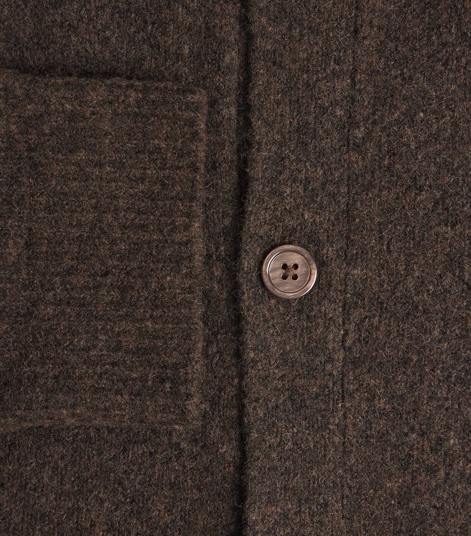 Wool-Blend Jasper Cardigan DEMITASSE Image 6