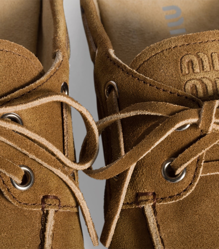 Faded Suede Mules F0401 Image 4