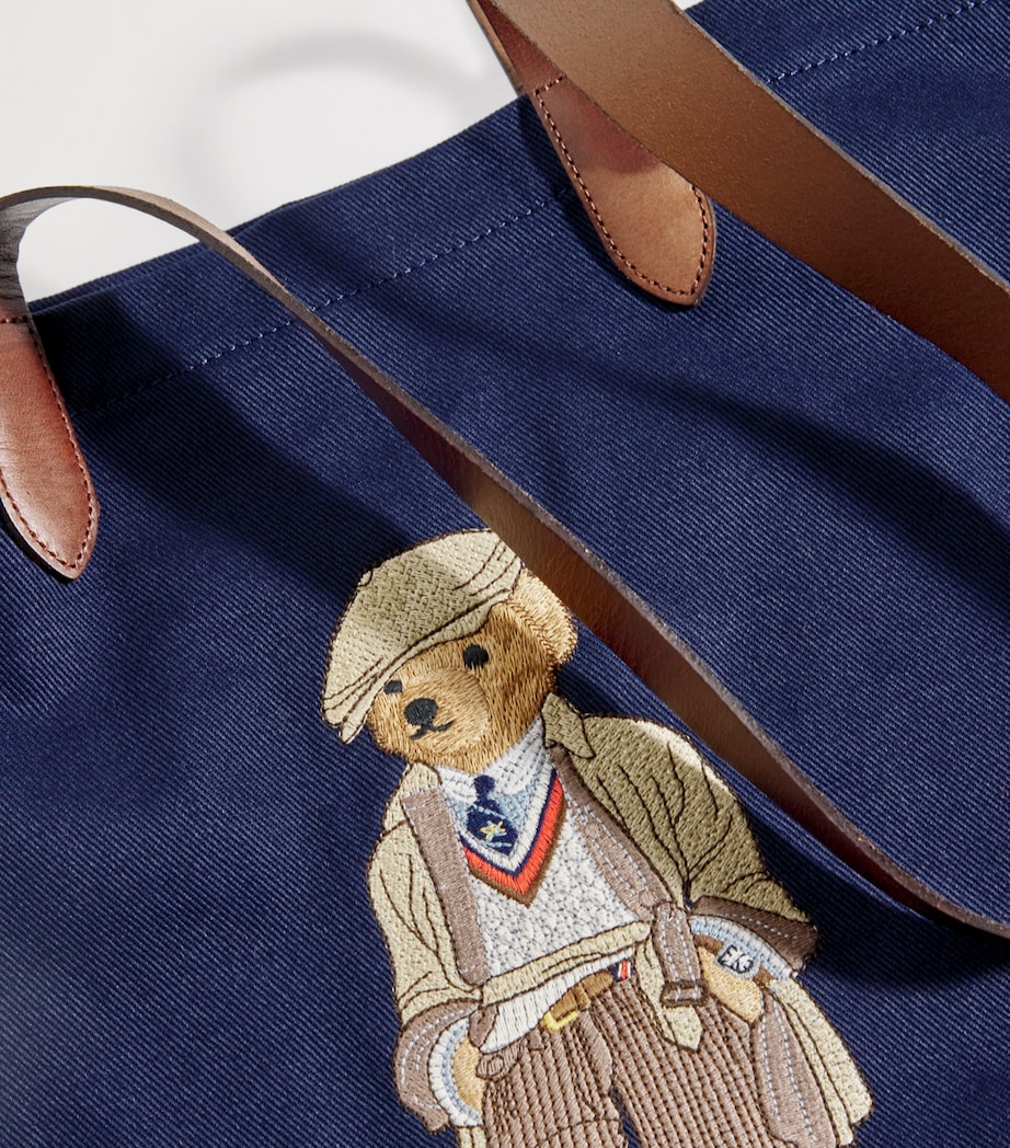 Polo Bear Shopper Bag NAVY Image 6