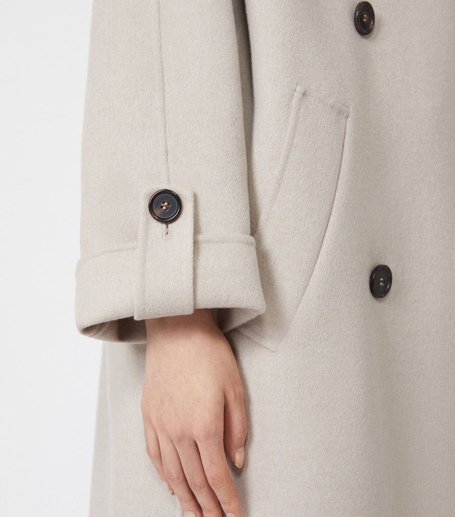 Virgin Wool Coat BEIGE Image 5