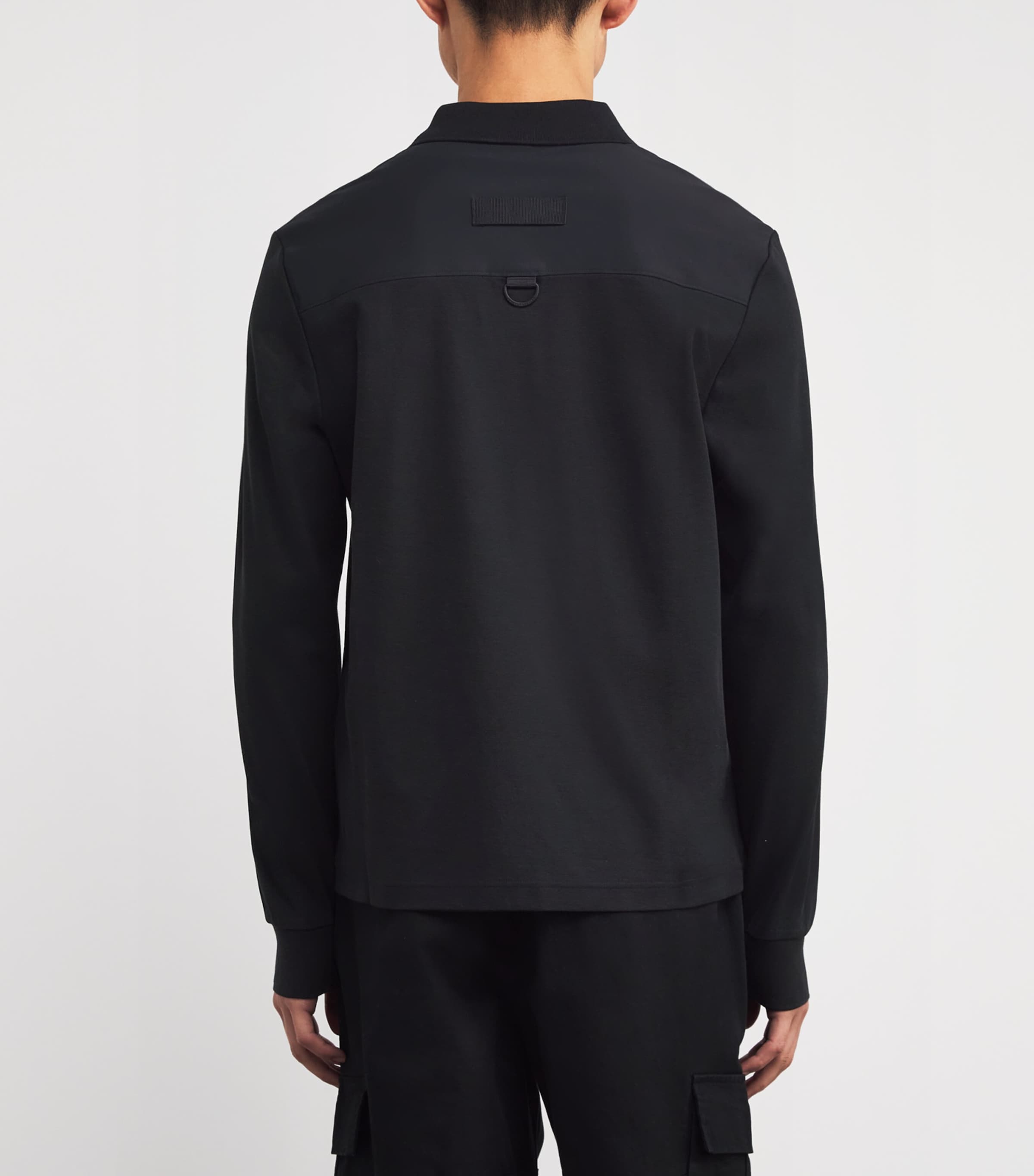 Cotton Dalon Polo Shirt BLACK - 292 Image 4