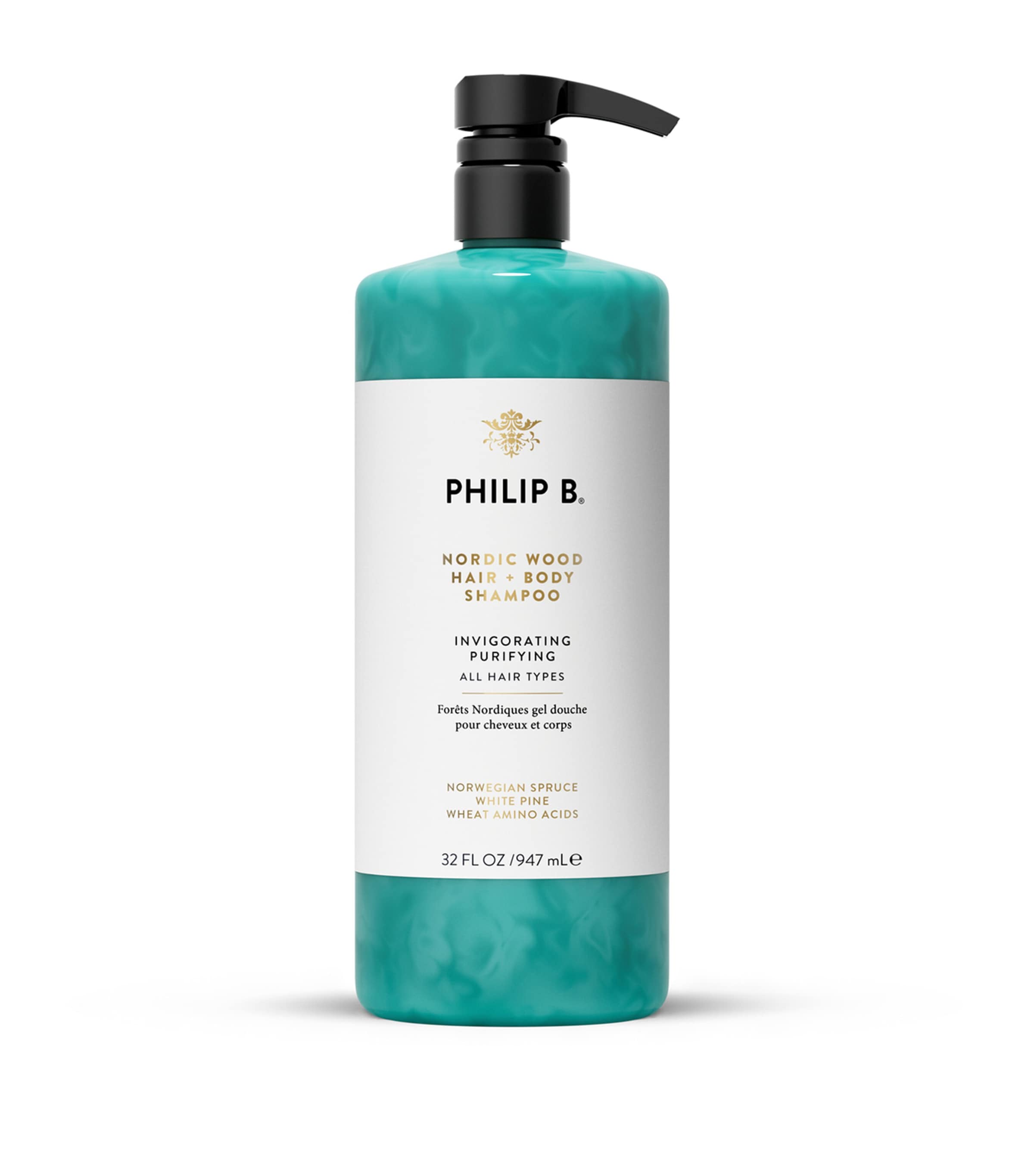 Philip B Nordic Wood Hair And Body Shampoo