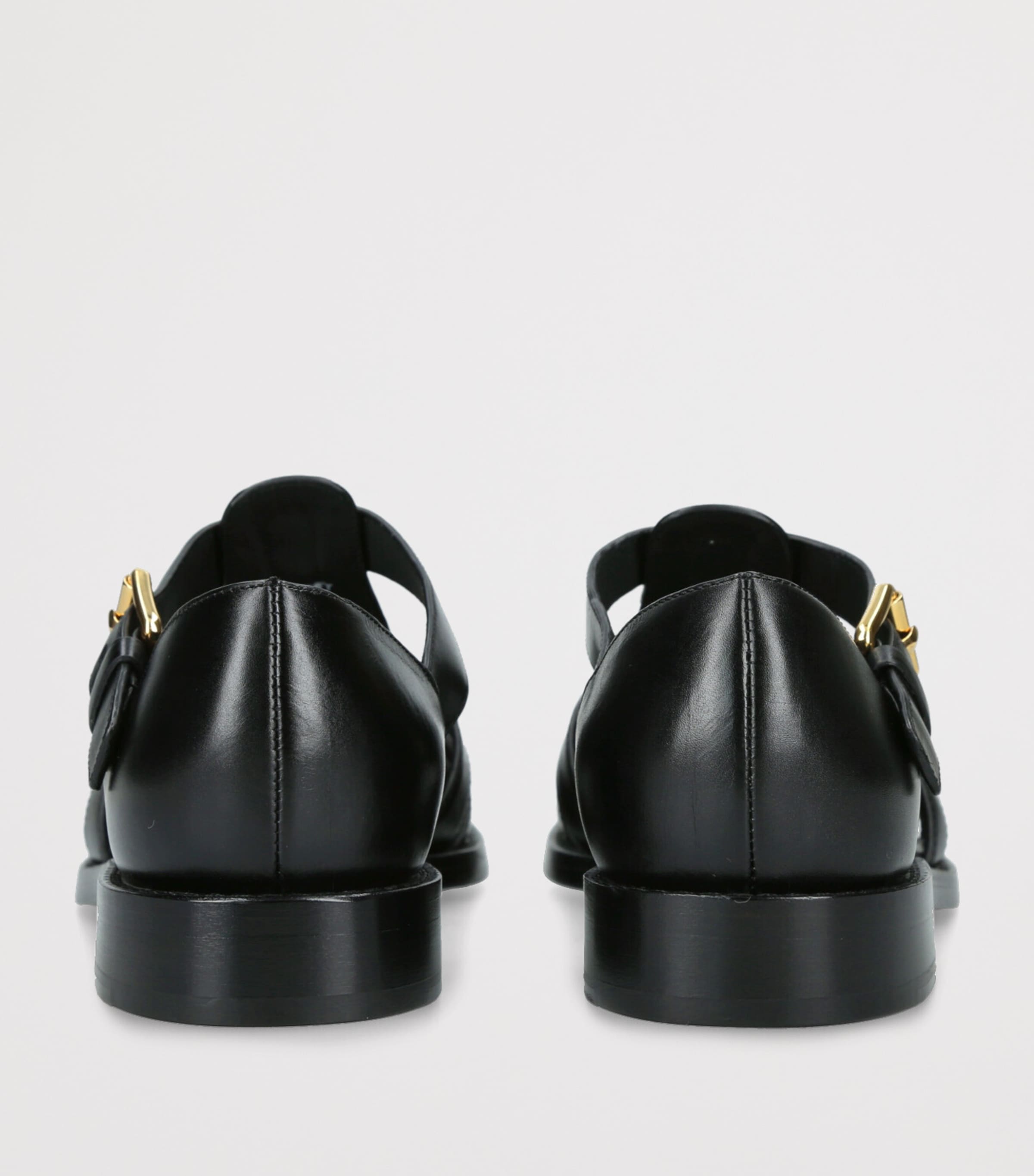 Church's Womens Calfskin Kelsey Sandals Black Image 2