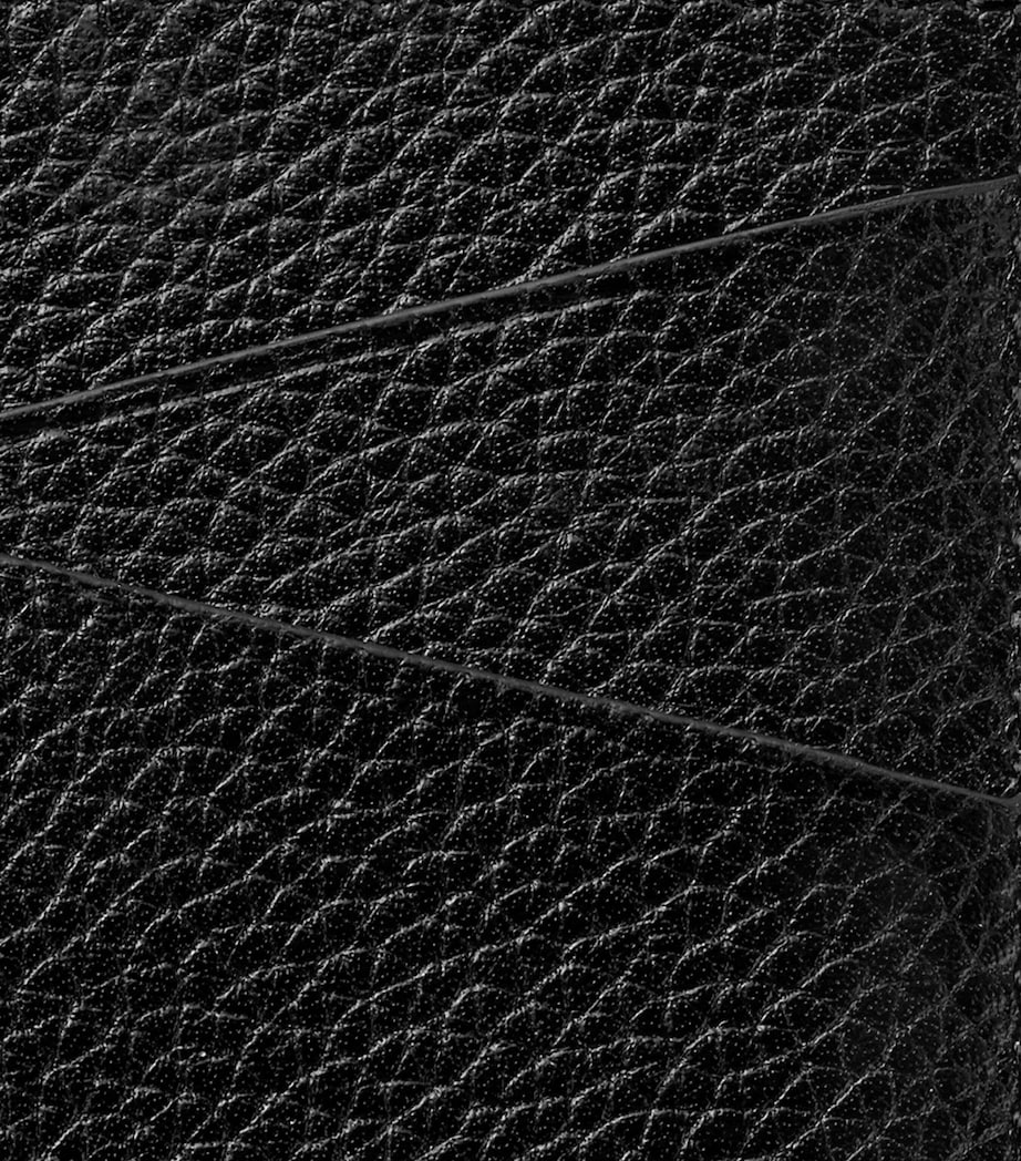 Leather Panthère de Cartier Card Holder BLACK Image 6
