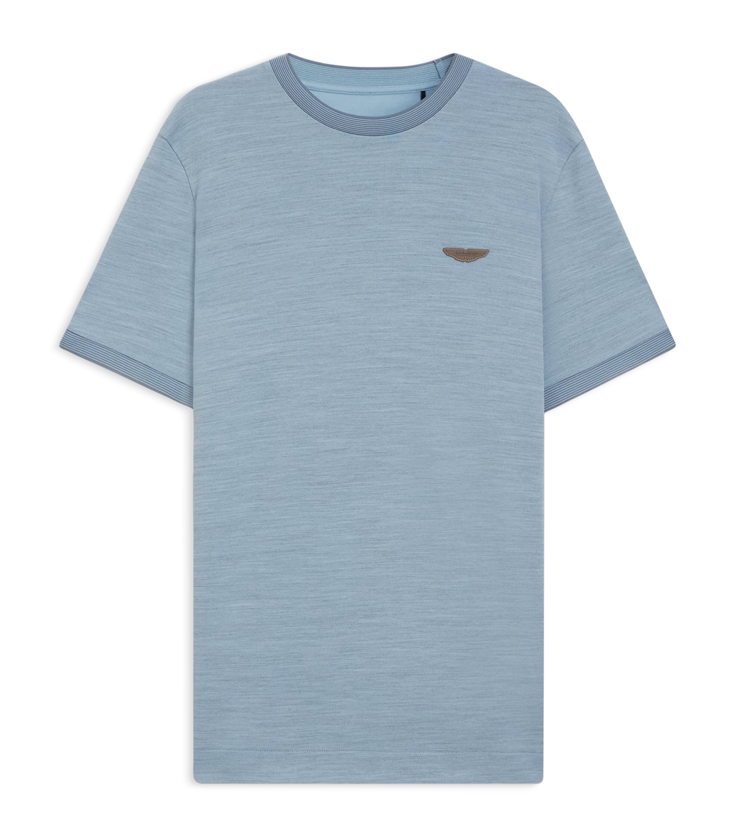 BOSS Mens x Aston Martin Cotton-Wool T-Shirt Image 1