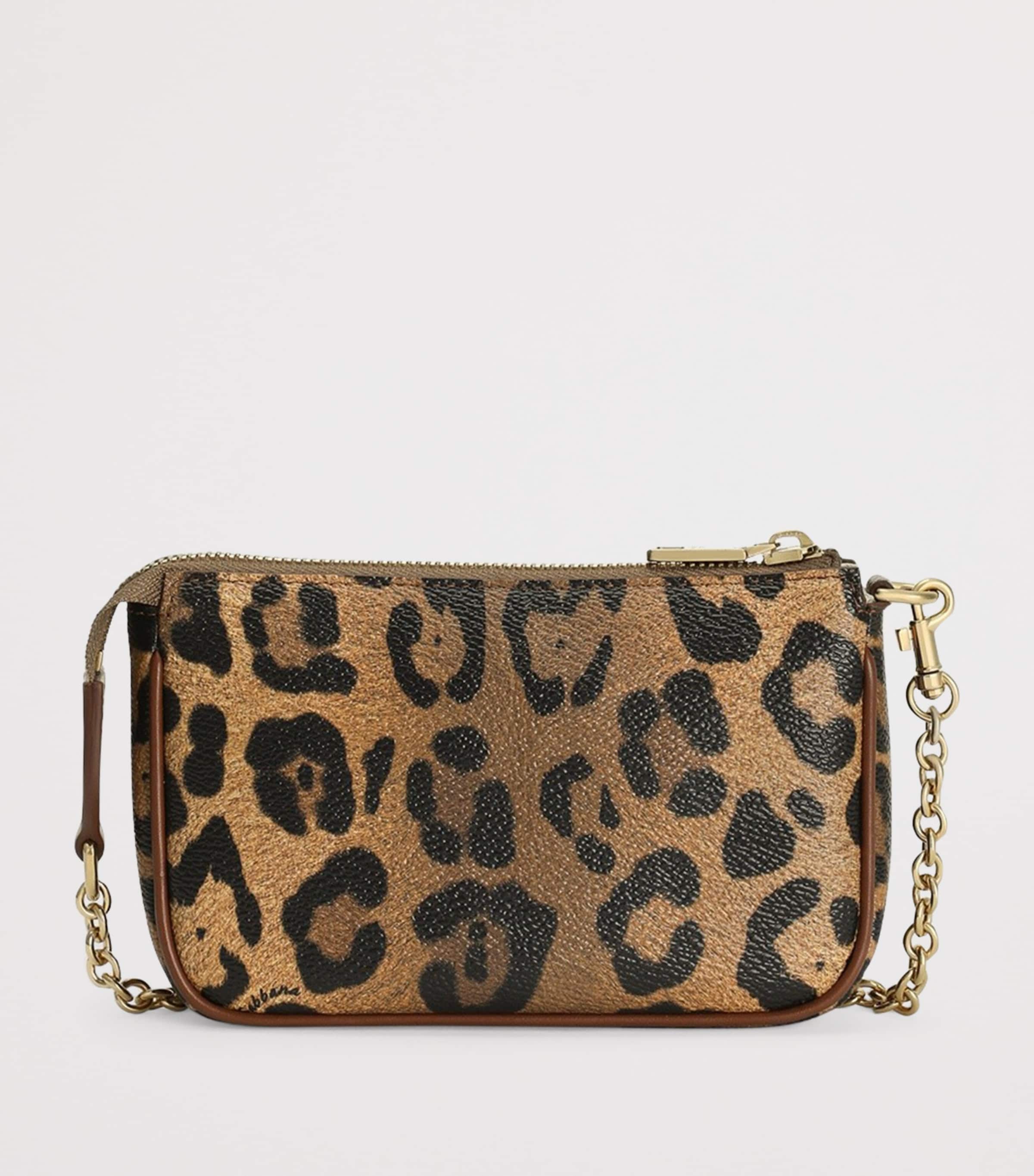 Dolce&Gabbana Kids Leopard Print Shoulder Bag Hynbmleo F Image 5