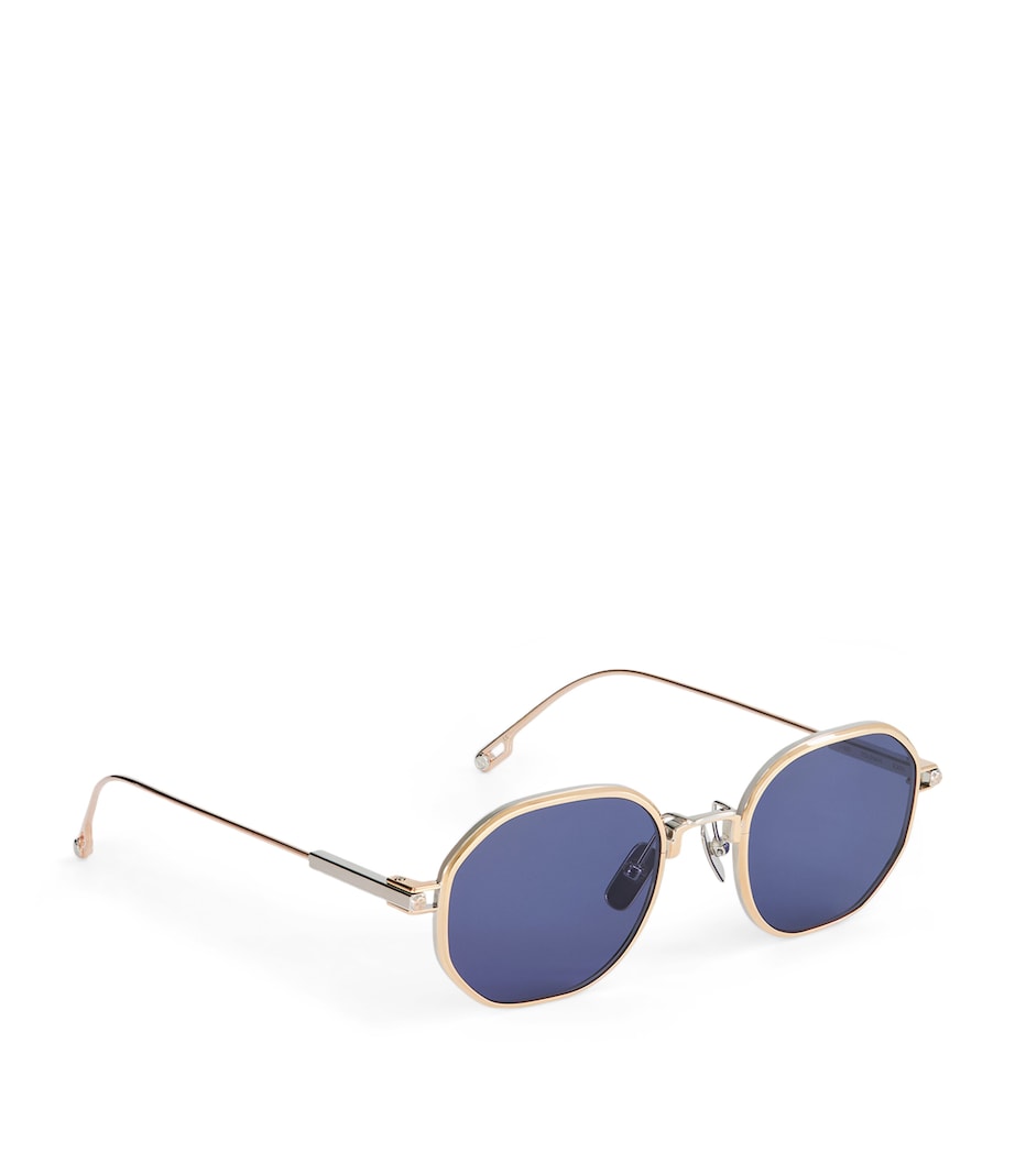 Sato Toliman Sunglasses Rose Gold Image 1