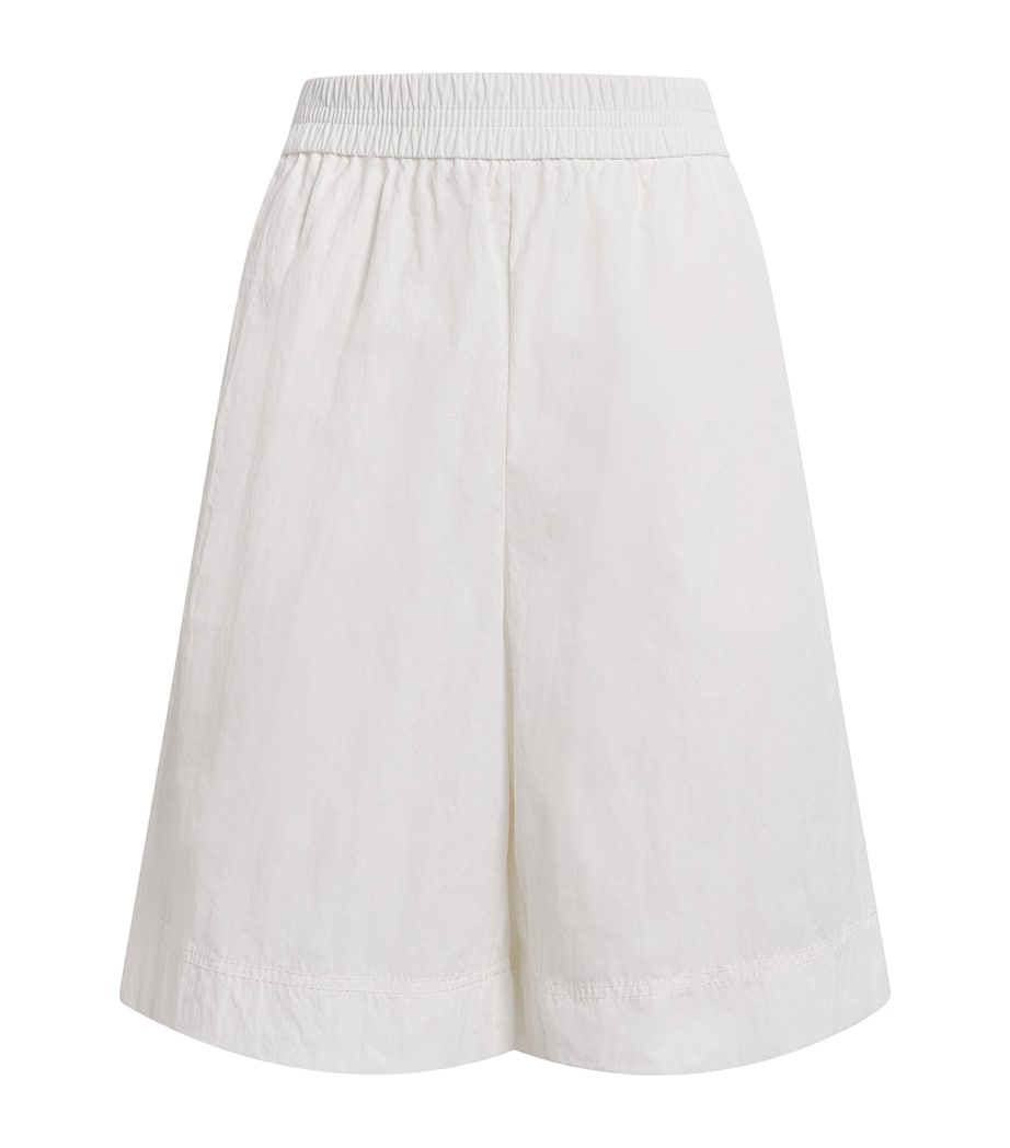 Nylon Elasticated Shorts OPTICAL WHITE Image 1
