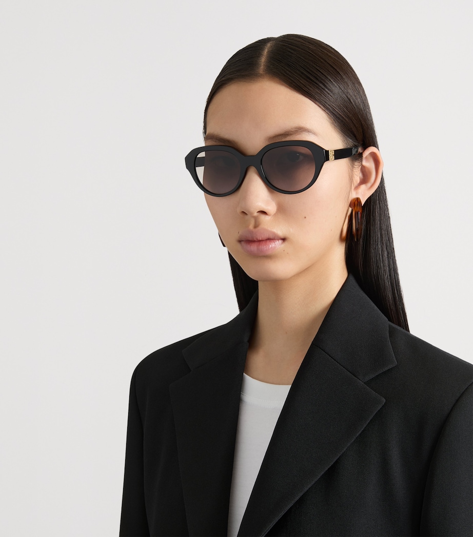 Acetate 4G Sunglasses BLACK Image 2