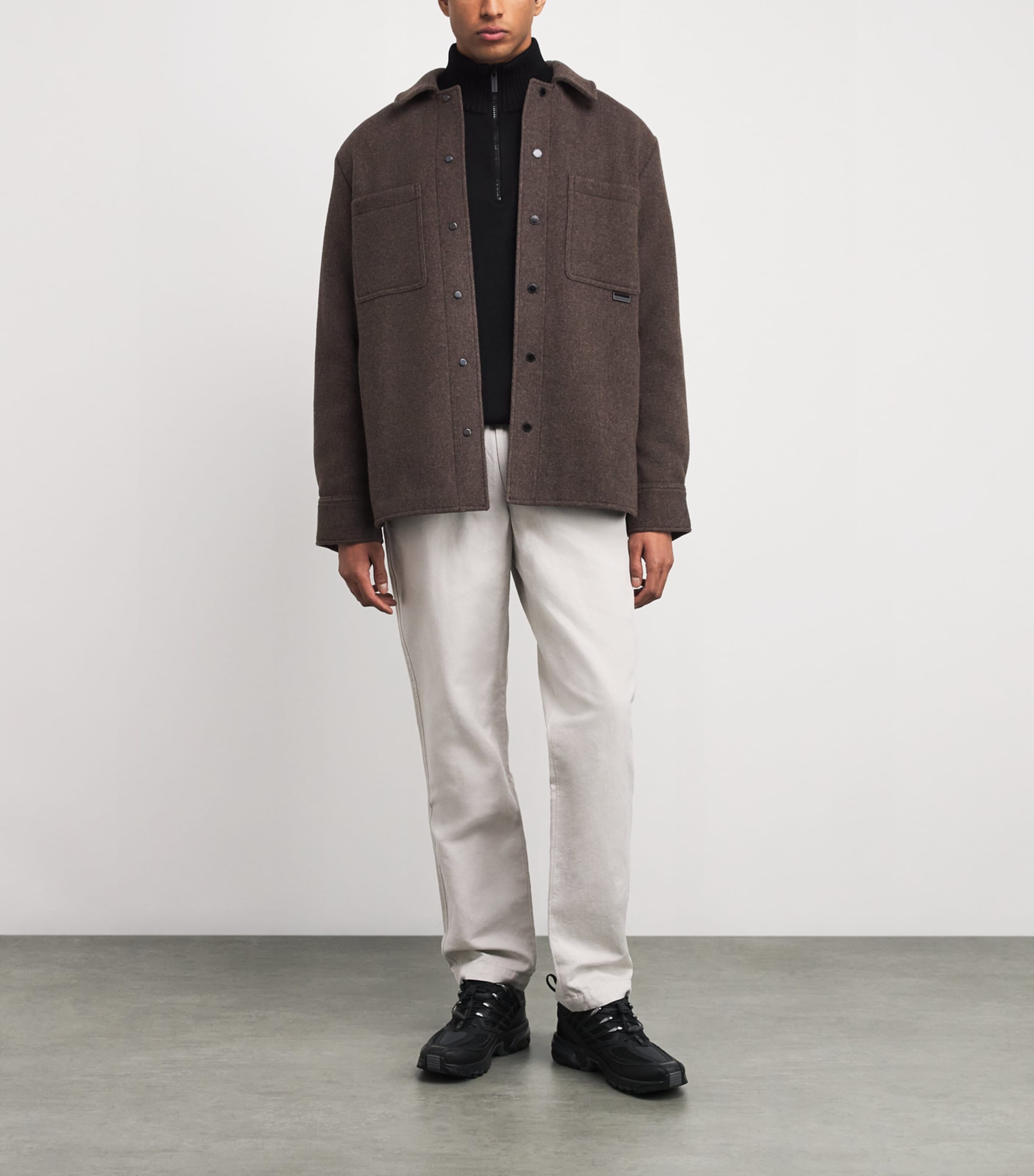 Wool-Blend Atkinson Overshirt 9138 Image 2