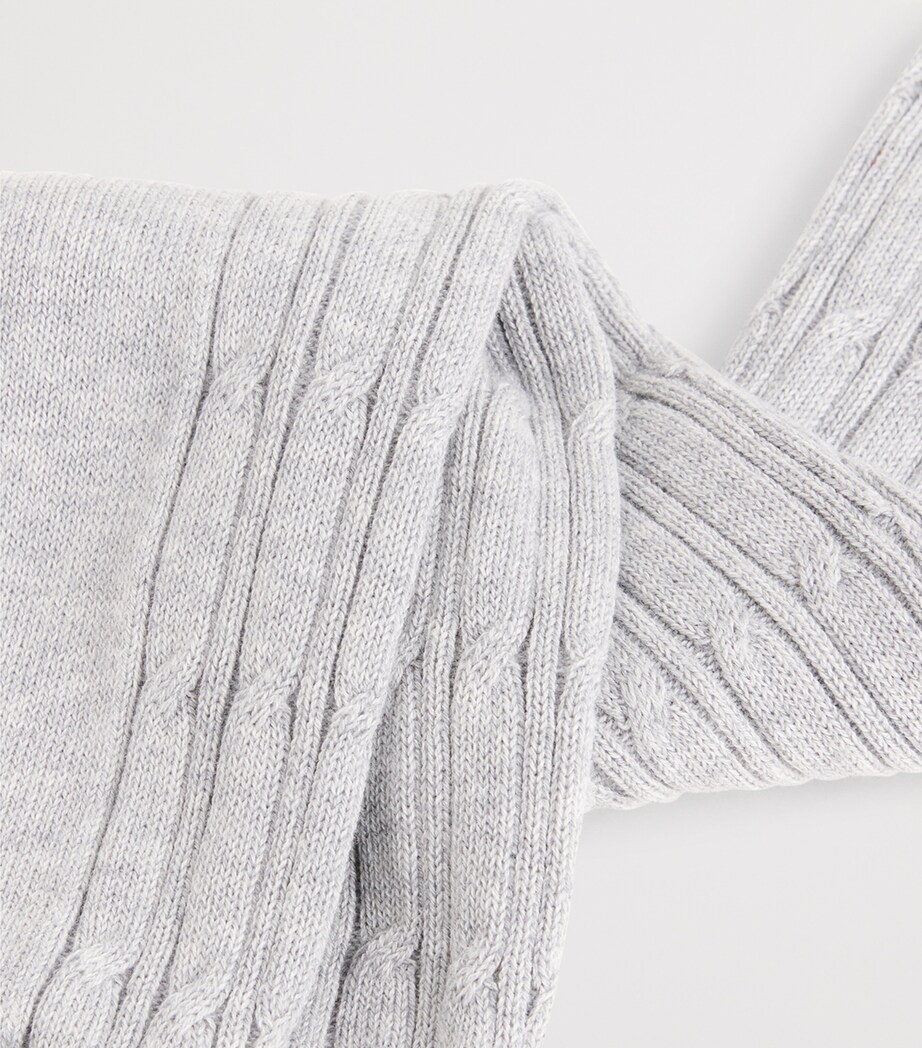 Braid Stitch Socks GRIGIO MEDIO, SABBIA Image 2