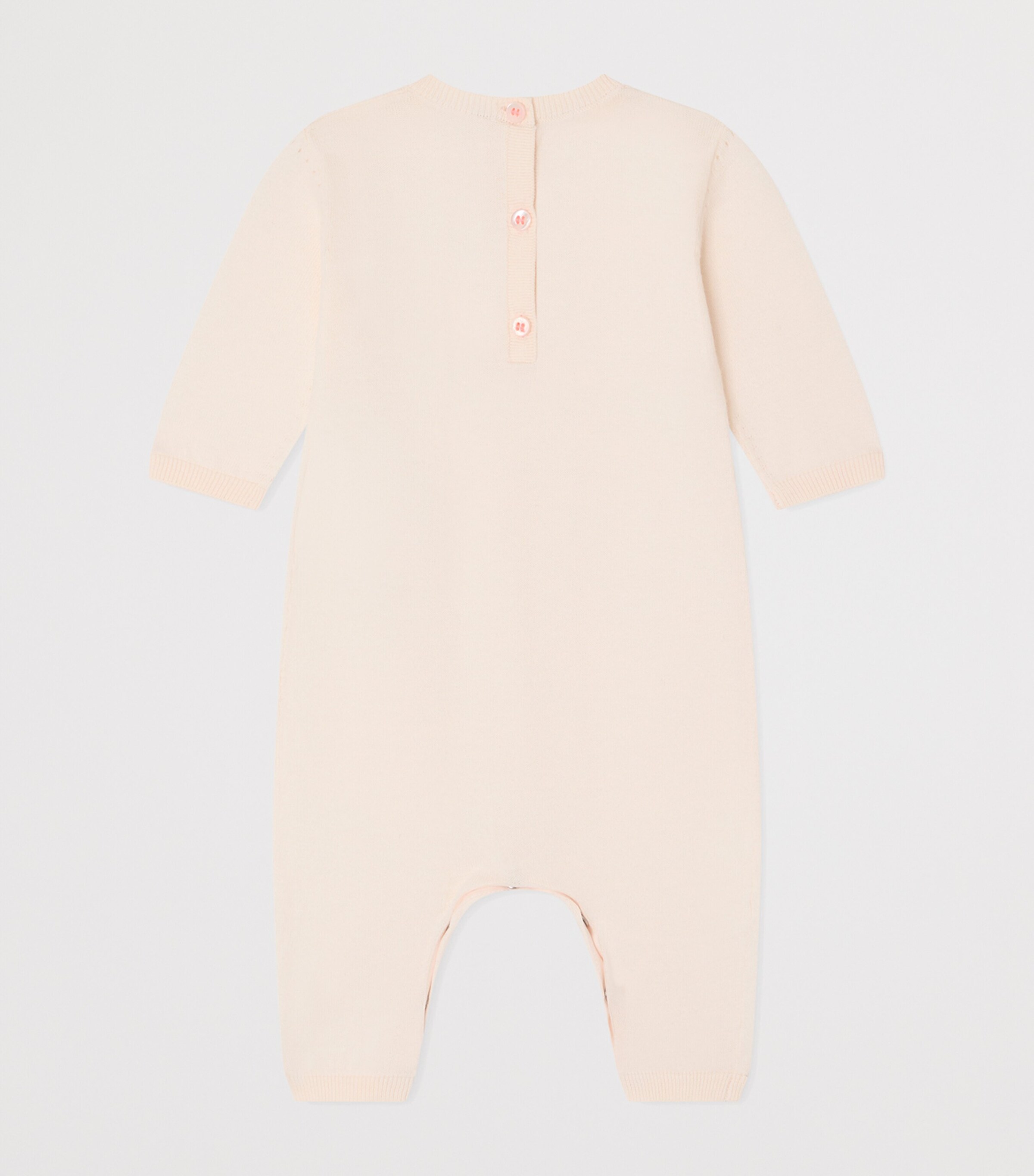 Bonpoint Organic Cotton Atilou Playsuit (1-18 Months) Rose Poudre Image 2