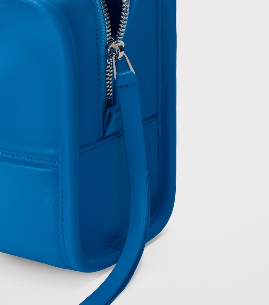 LOEWE Small Leather Amazona 180 Top-Handle Bag Royal Azur Image 8