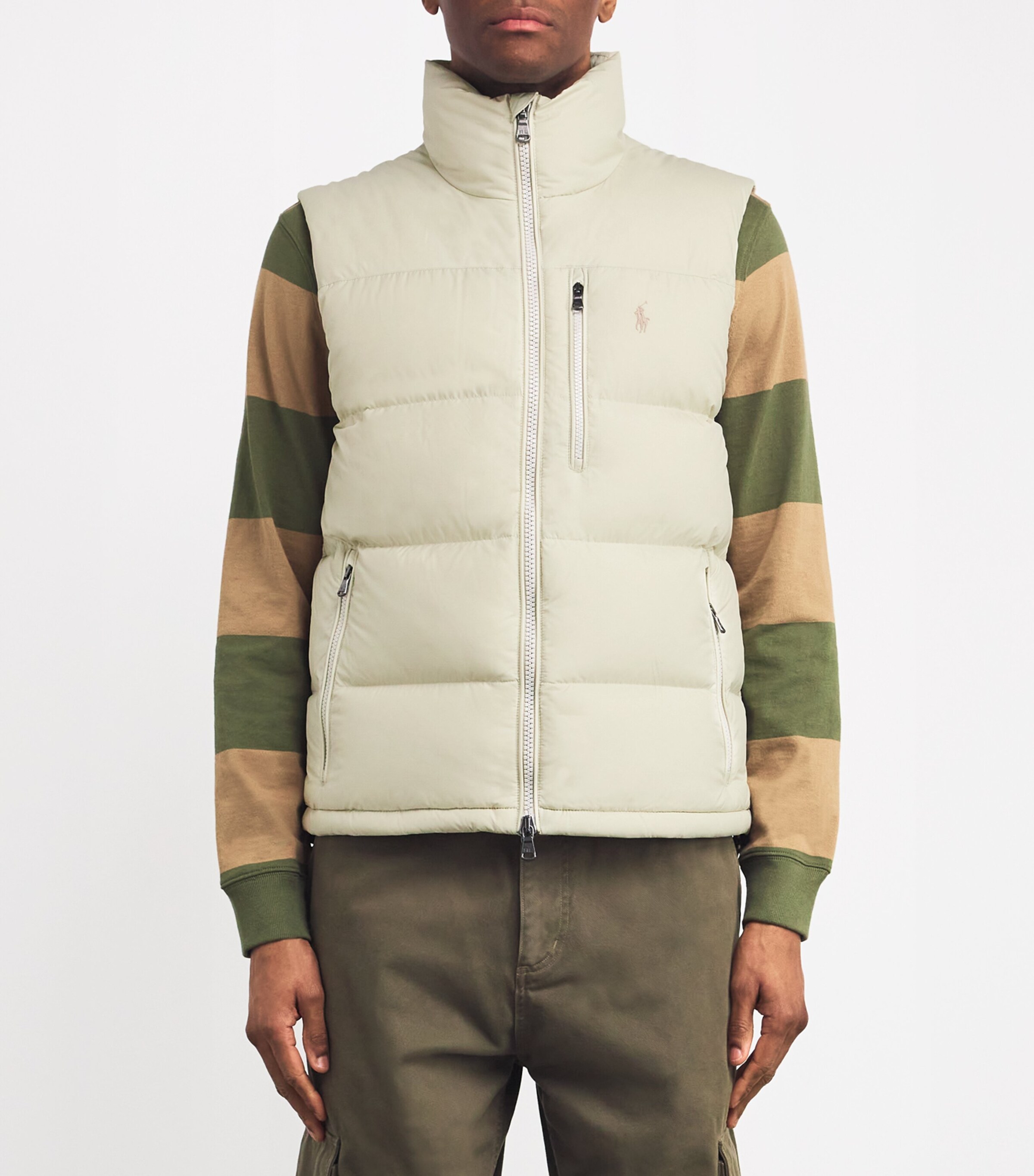 Down-Filled Gorham Gilet NATURAL Image 3