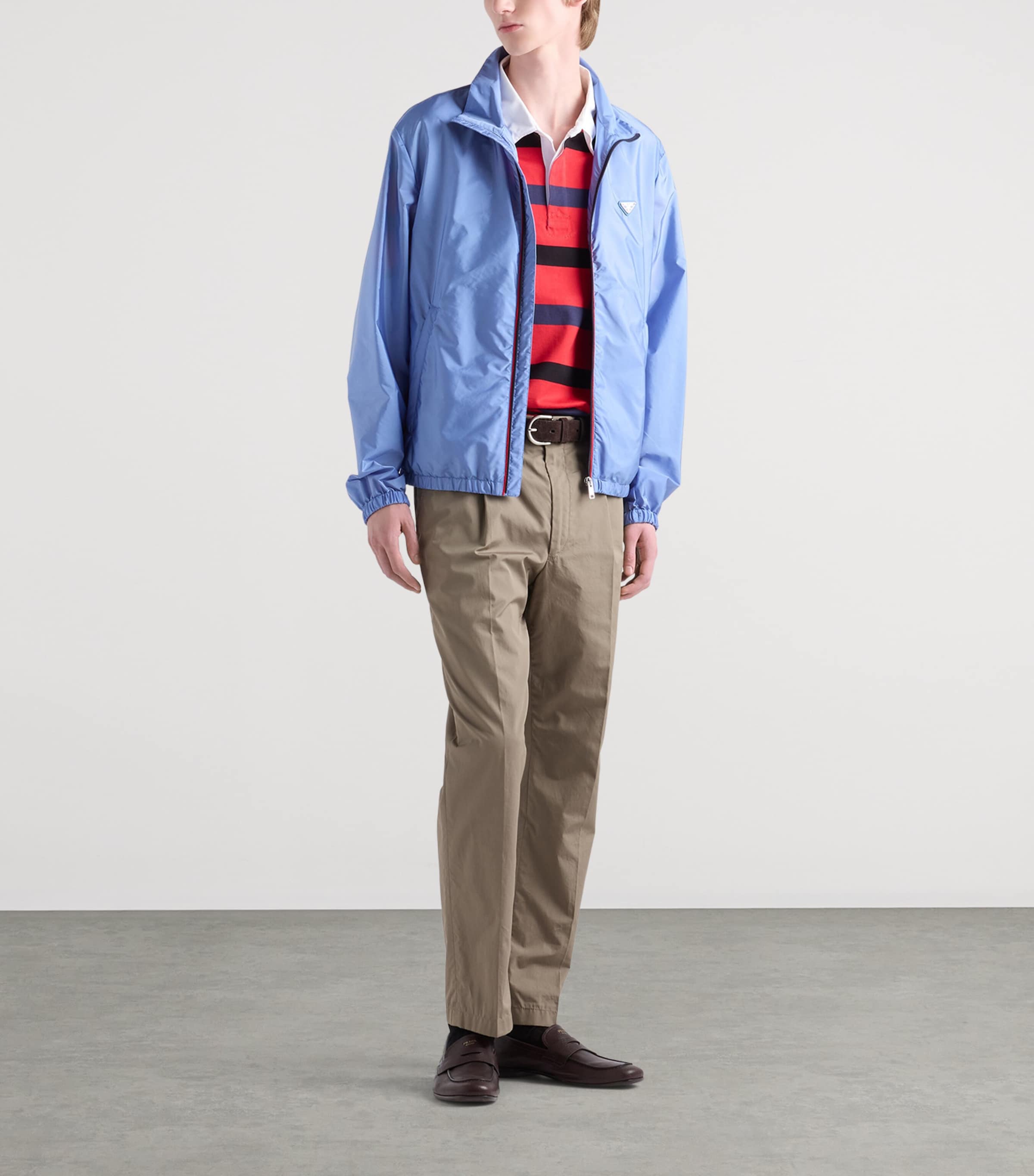 Re-Nylon High Neck Jacket F0EJS Image 2