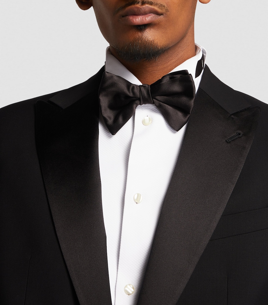 Large Silk Pre-Tied Bowtie 00020 Image 2