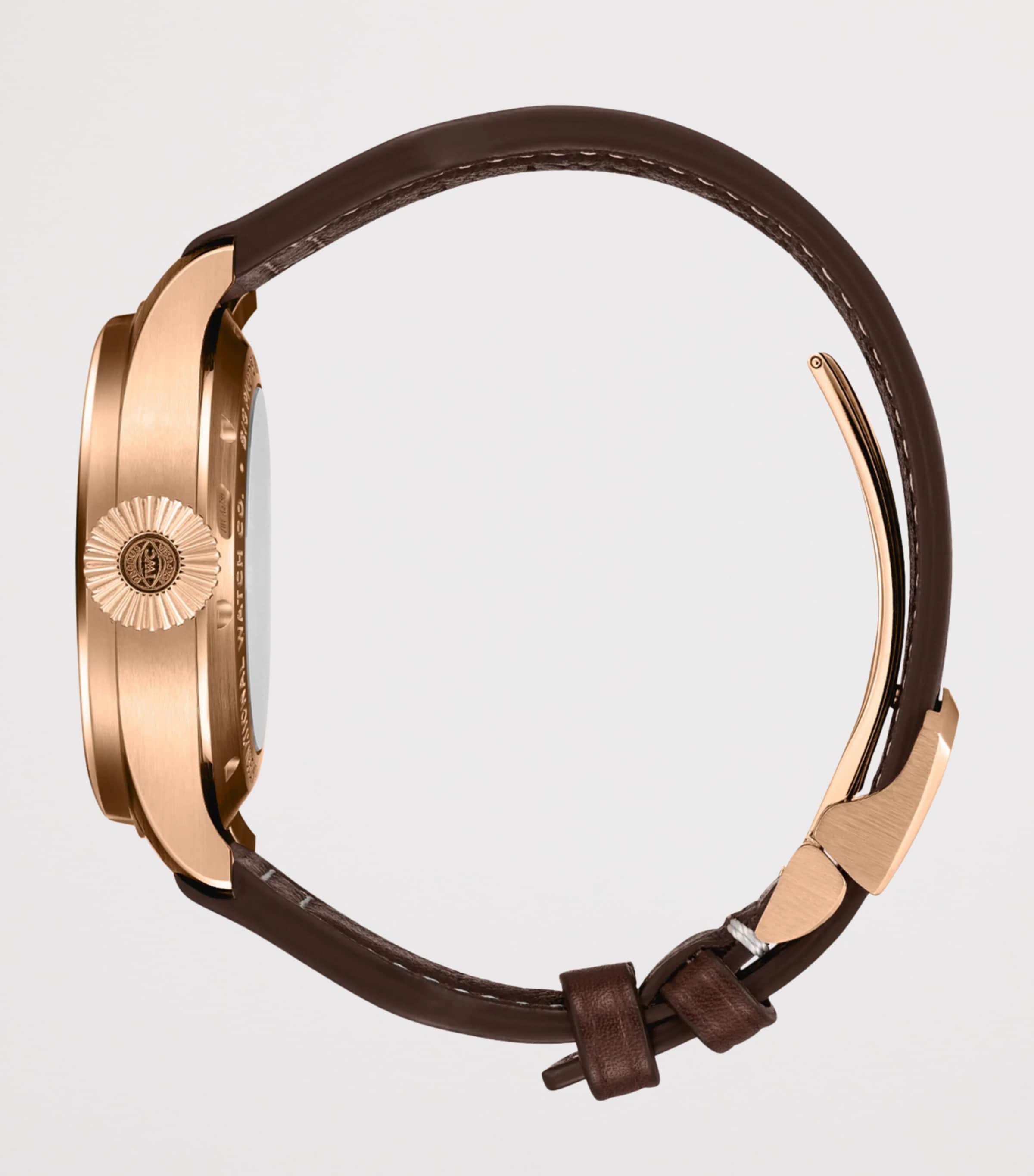 Yellow Gold Big Pilot’s Tourbillon Le Petit Prince Watch 43mm BLUE Image 5