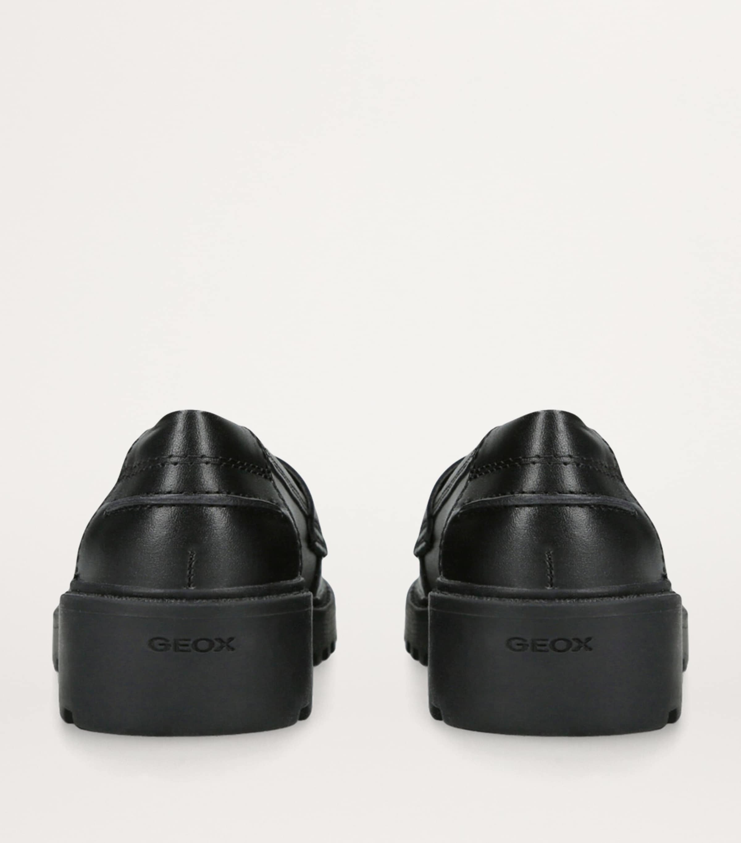 Leather Casey Loafers BLACK Image 2