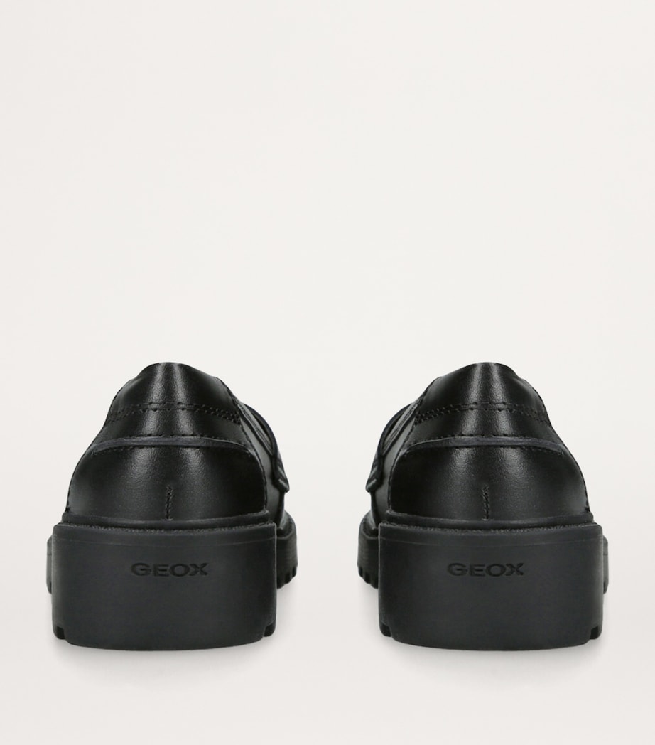 Leather Casey Loafers BLACK Image 2