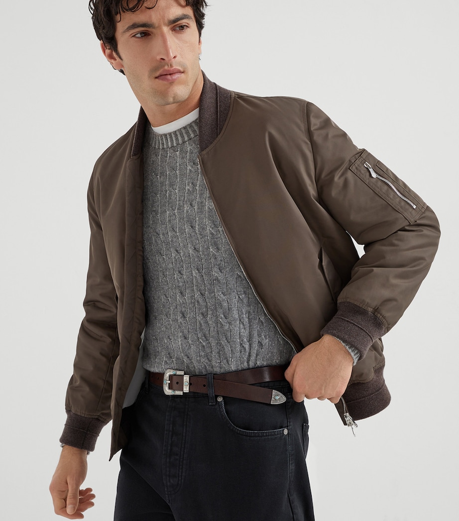 Cashmere Cable-Knit Sweater CQ543 Image 5