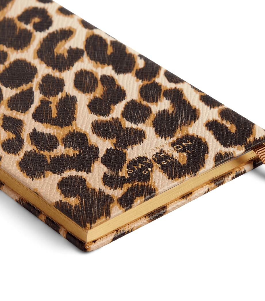Smythson Leather Panama Weekly Diary 2027 Sand Image 6