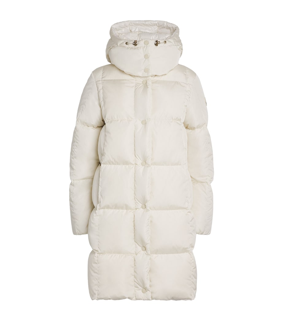 Water-Repellent Down Litte Long Coat 04A Image 1