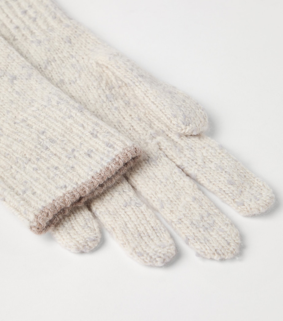 Cashmere Flecked Gloves CMW26 Image 2