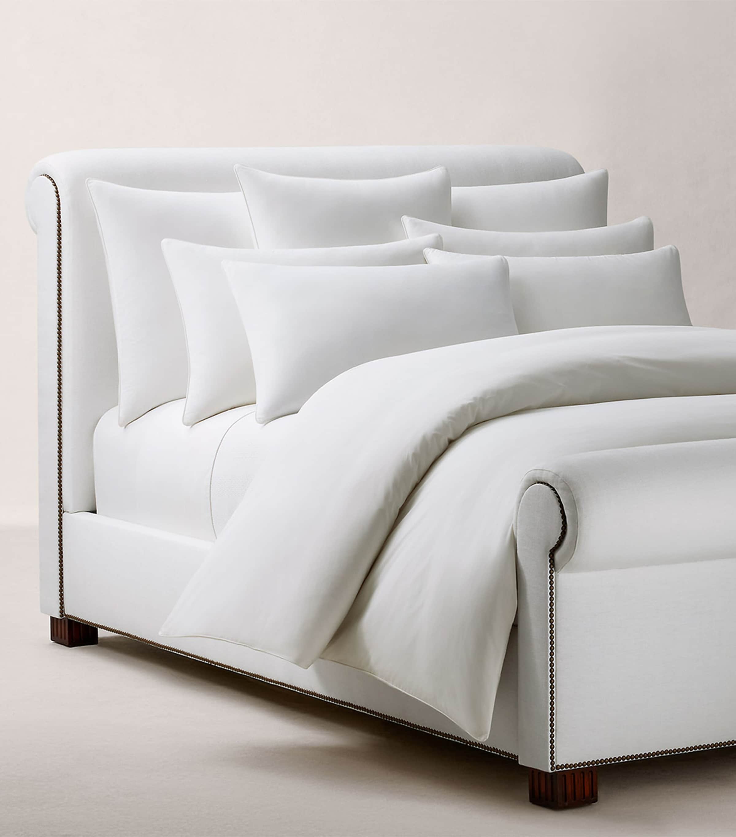 Polo Player Super King Fitted Sheet (180cm x 200cm) WHITE Image 4