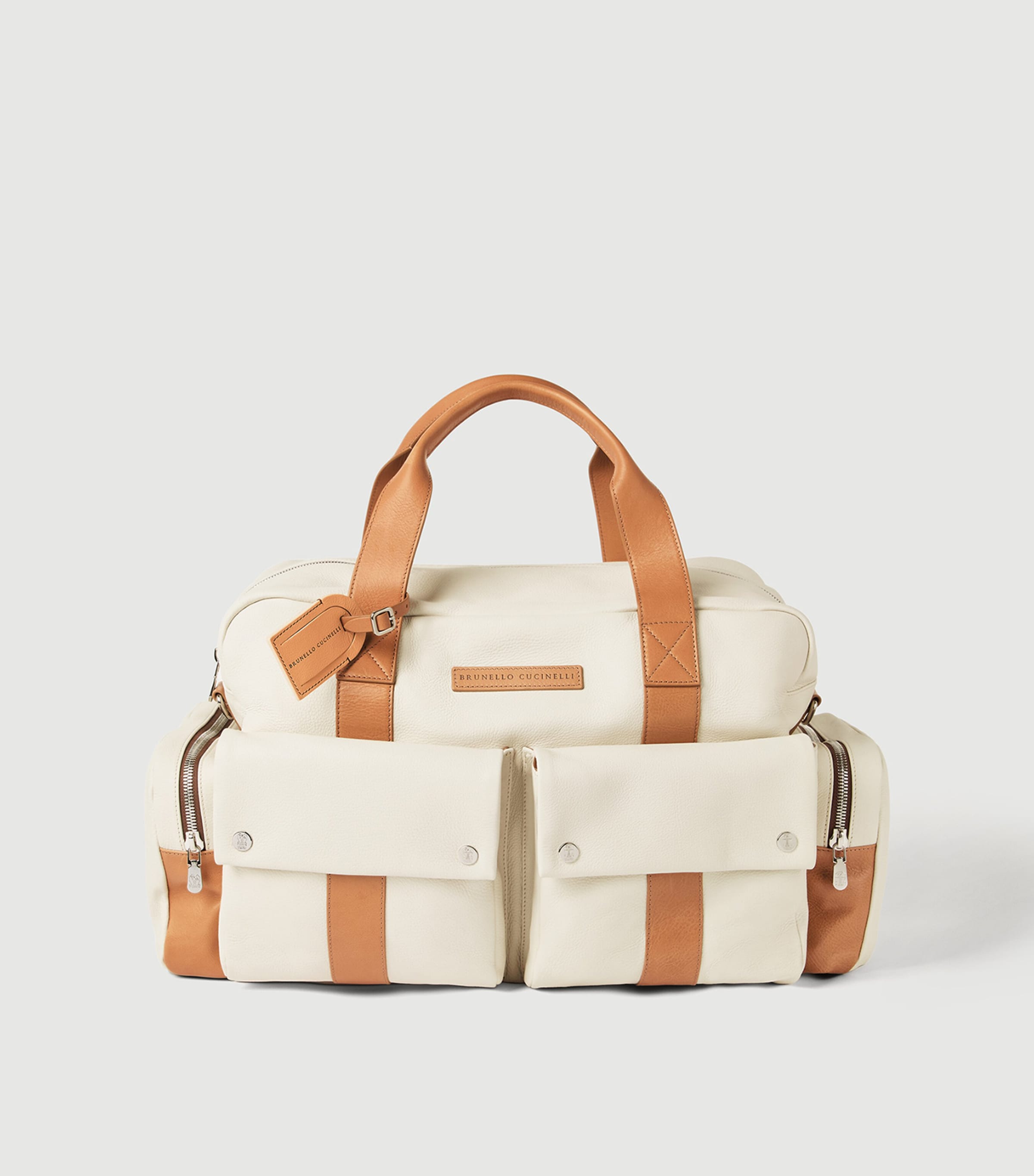 Brunello Cucinelli Grained Calfskin Leisure Bag Image 2