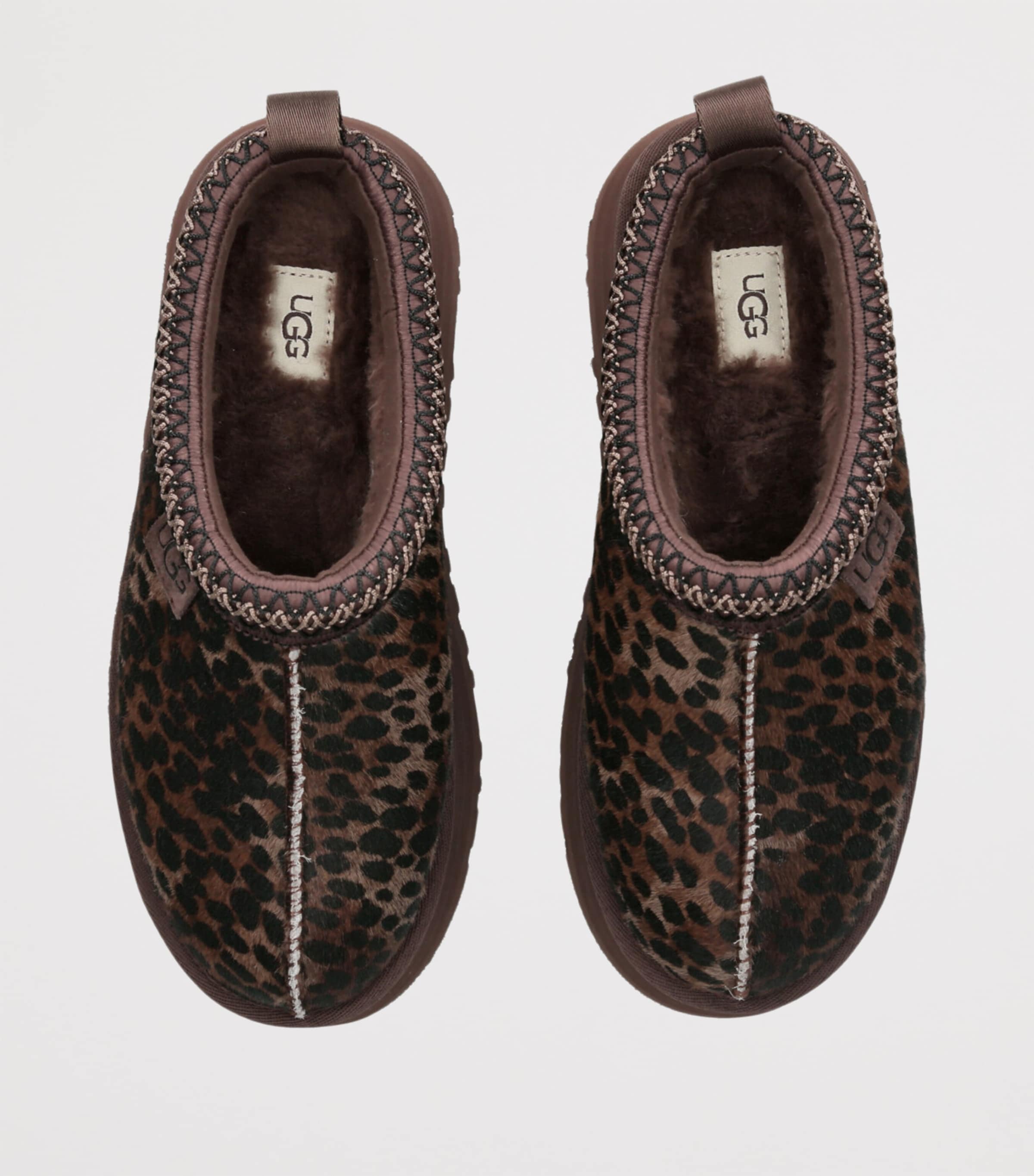 Pony Hair Tazz Caspian Slippers BROWN/OTH Image 4