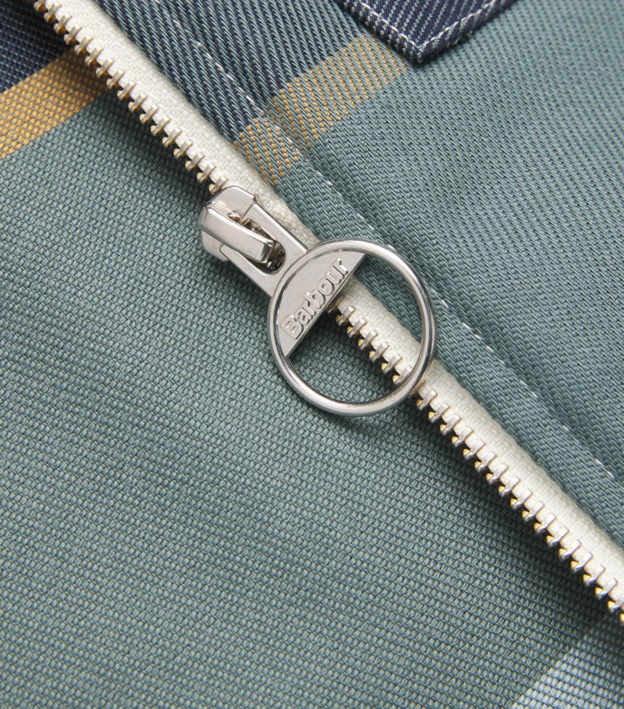 Barbour Mens Tartan Ettrick Shacket Meadow Brook Tartan Image 6