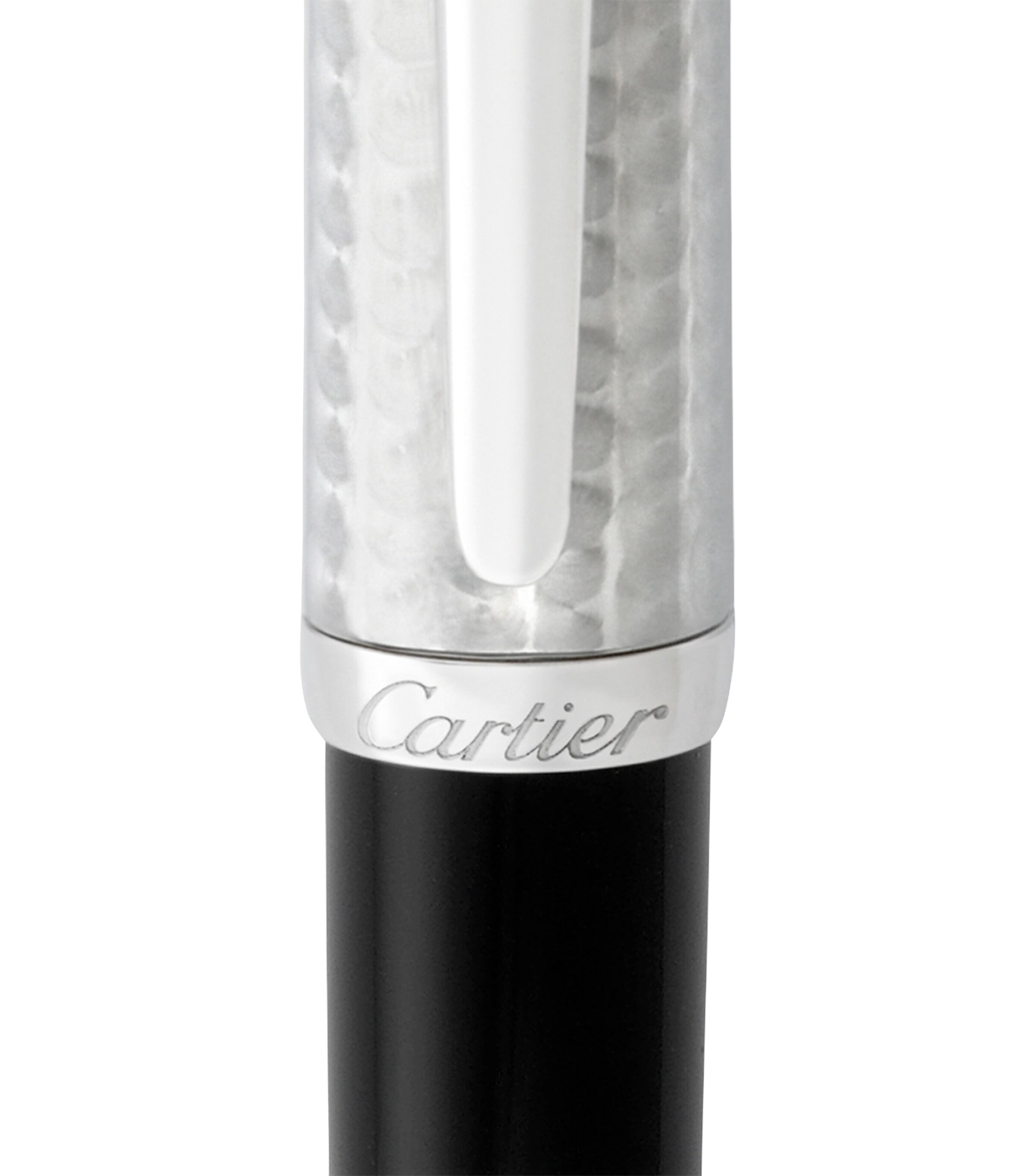 R de Cartier Ballpoint Pen BLACK & SILVER Image 3
